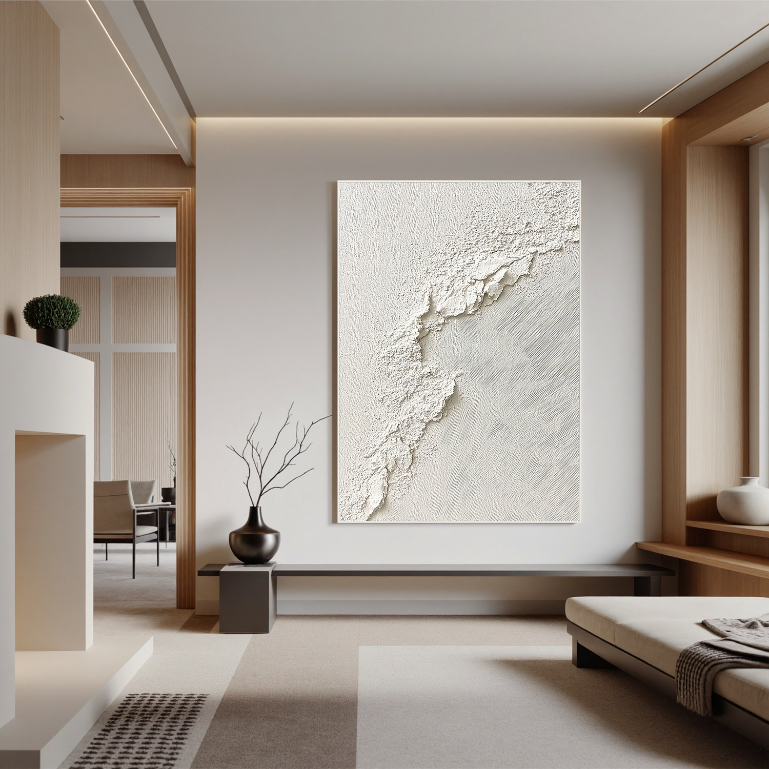 Plaster Art Texture Painting #OA 0141