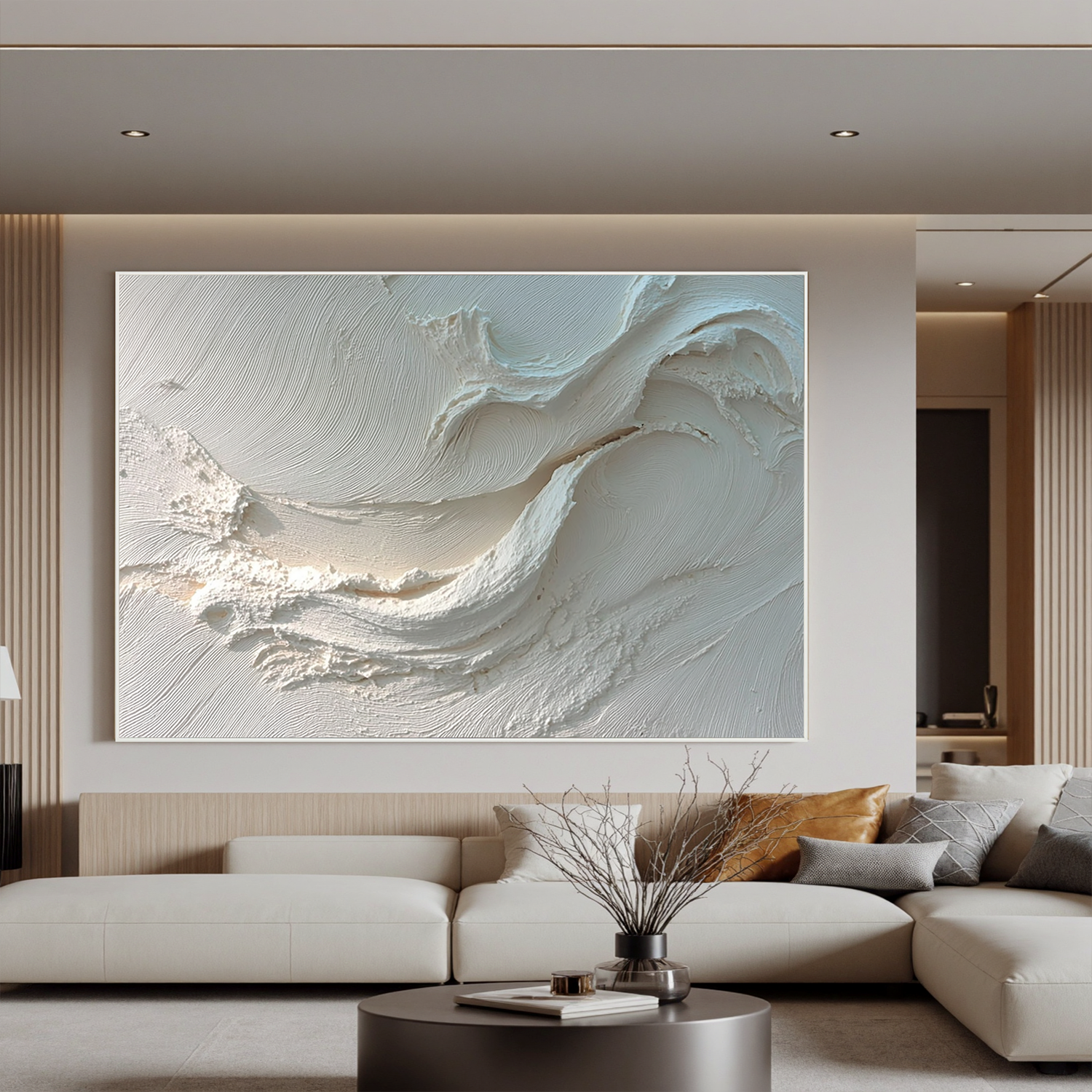 Plaster Art Texture Painting #OA 0087