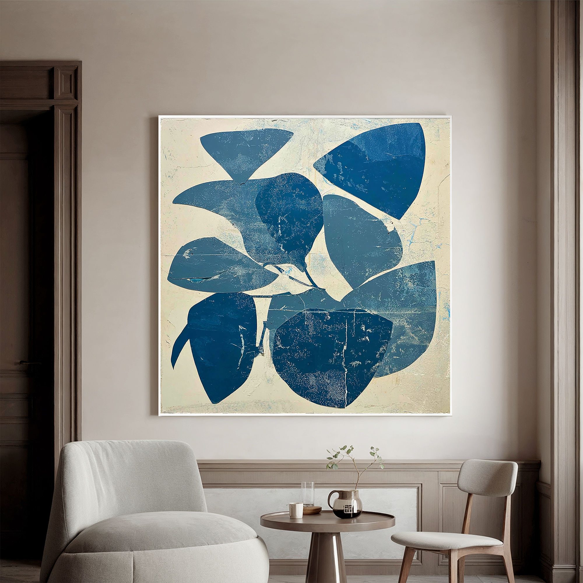 Plaster Art Texture Painting #OA 0100