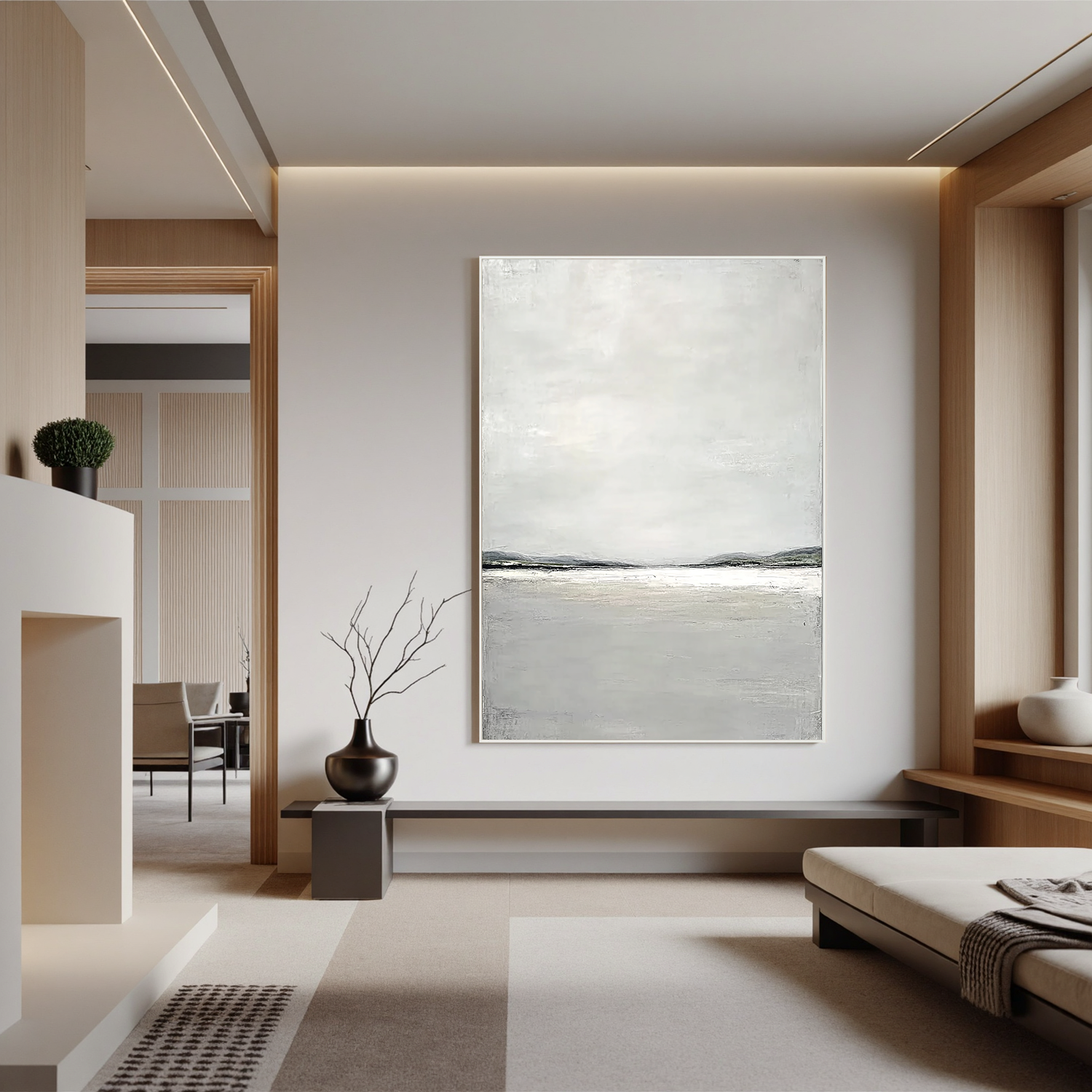 Plaster Art Texture Painting #OA 0052