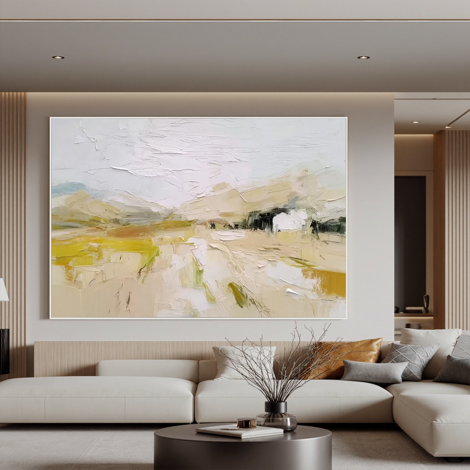 Plaster Art Texture Painting #OA 0459