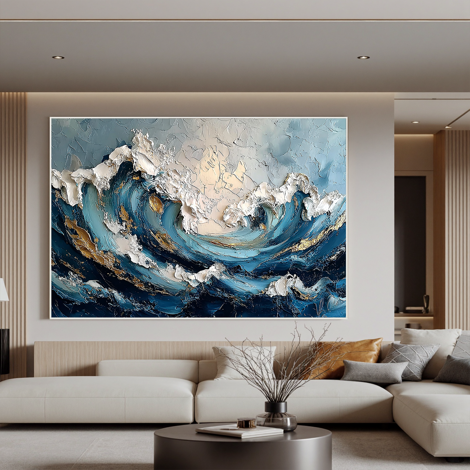 Plaster Art Texture Painting #OA 0062