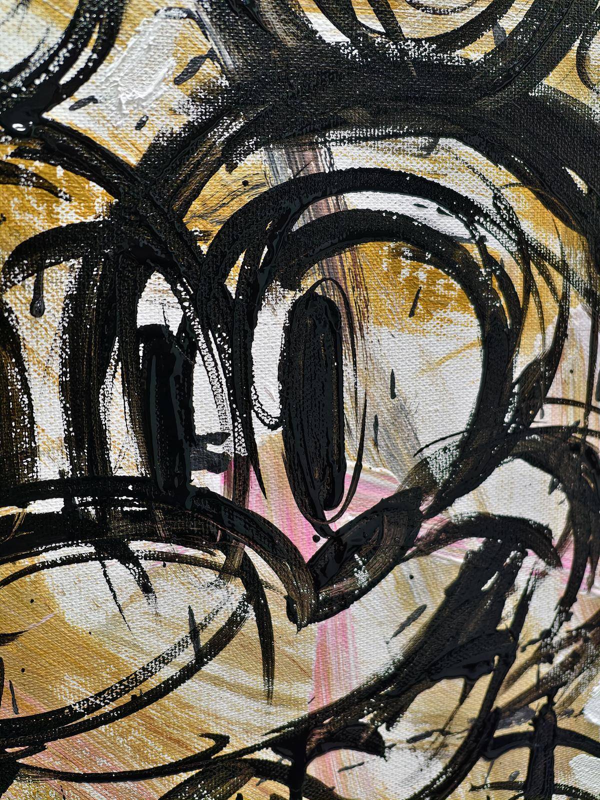 Mickey(40''x 40''/ 100 x 100 CM/Frameless Stretch)
