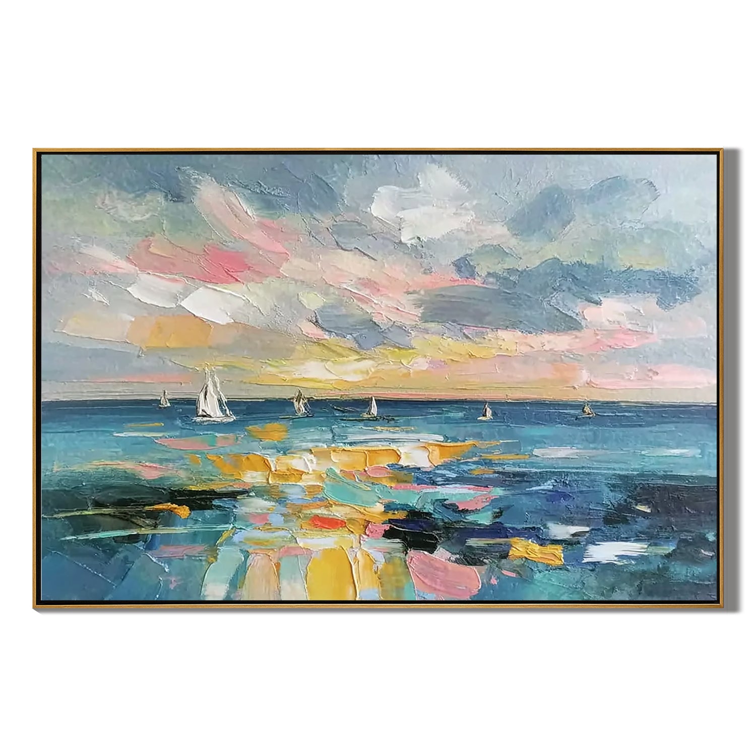 Plaster Art Texture Painting #OA 0325