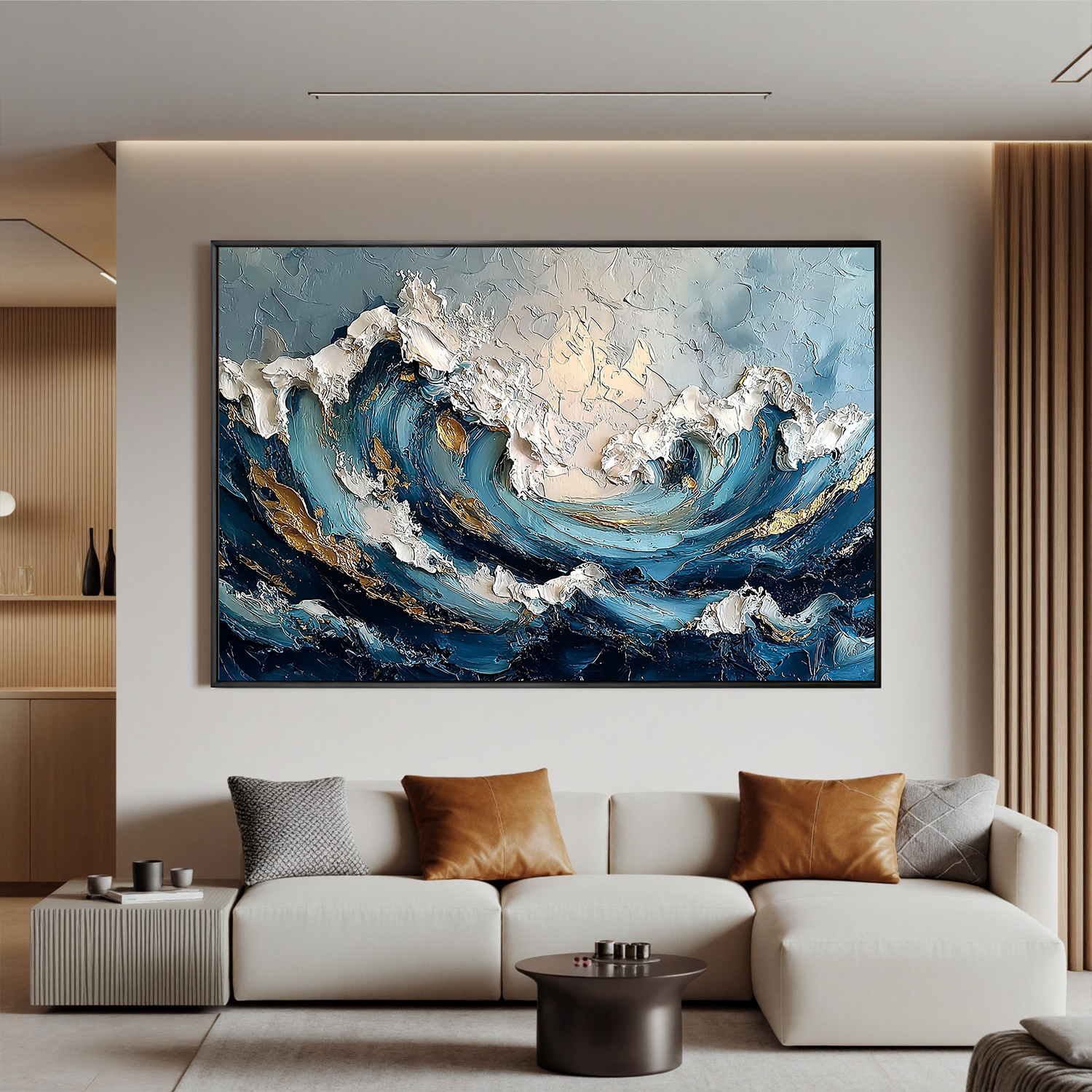 Plaster Art Texture Painting #OA 0062