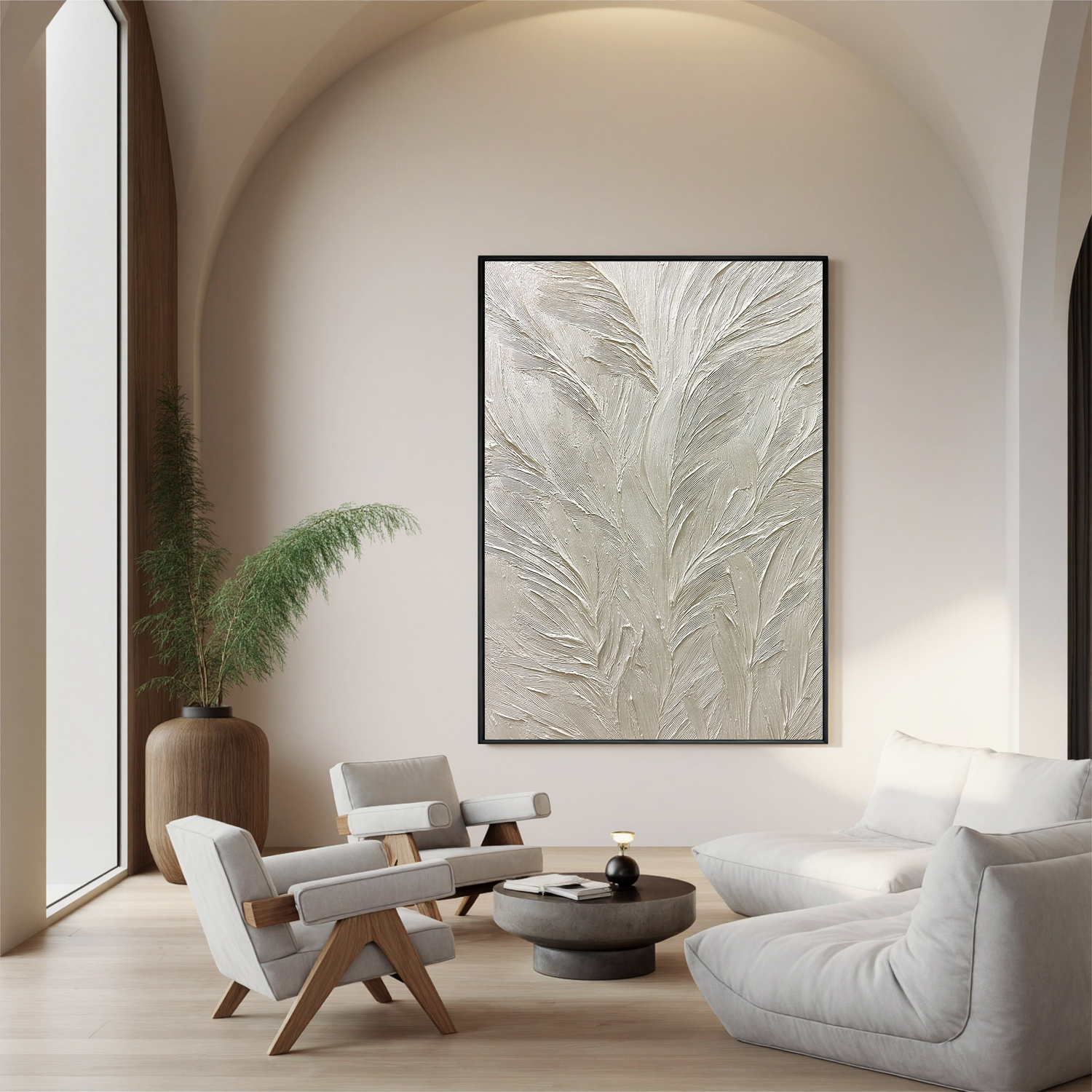 Plaster Art Texture Painting #OA 0073