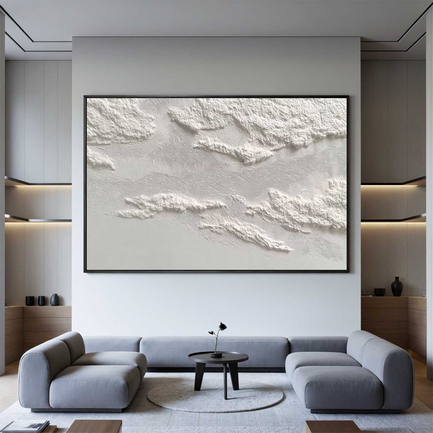 Plaster Art Texture Painting #OA 0023