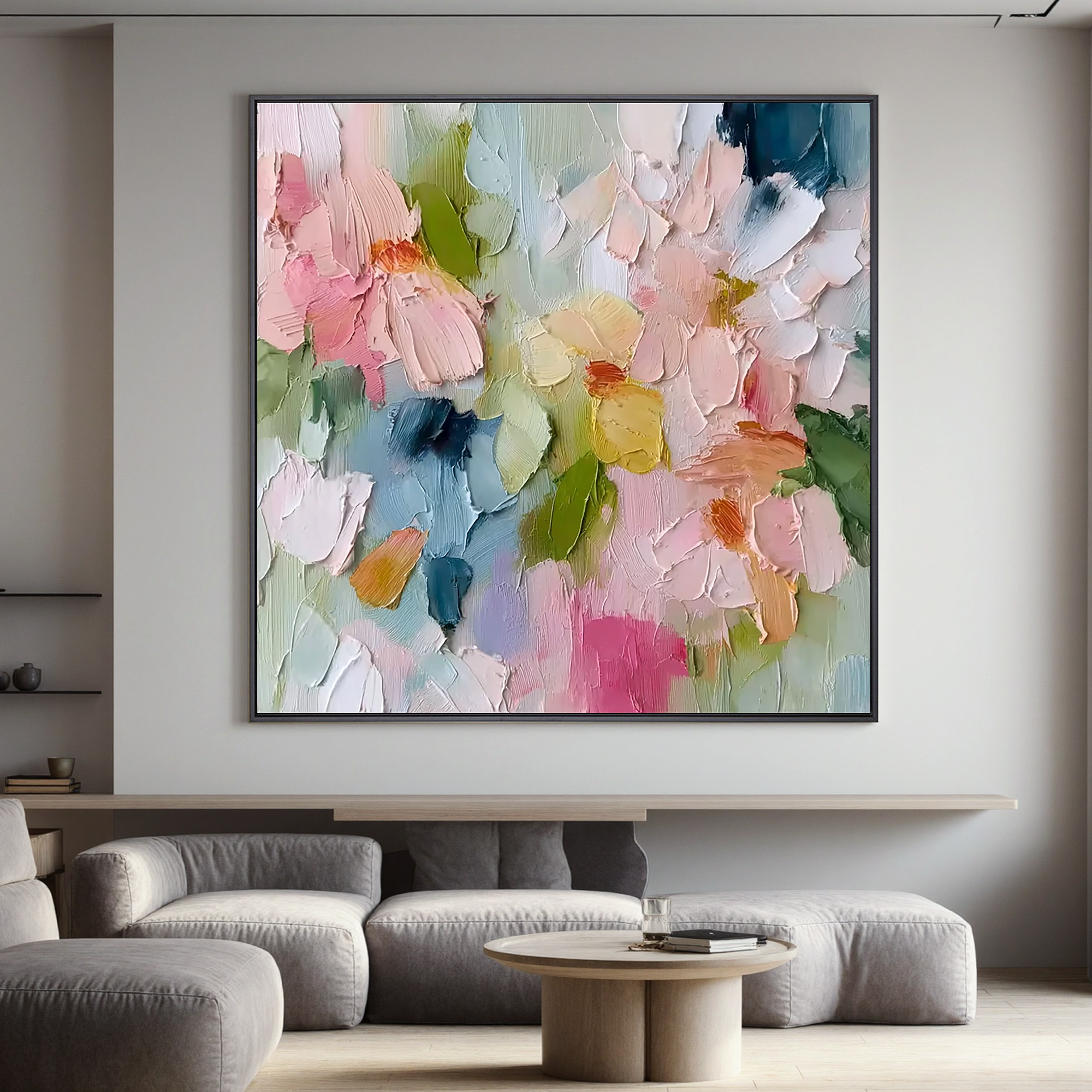 Plaster Art Texture Painting #OA 0060