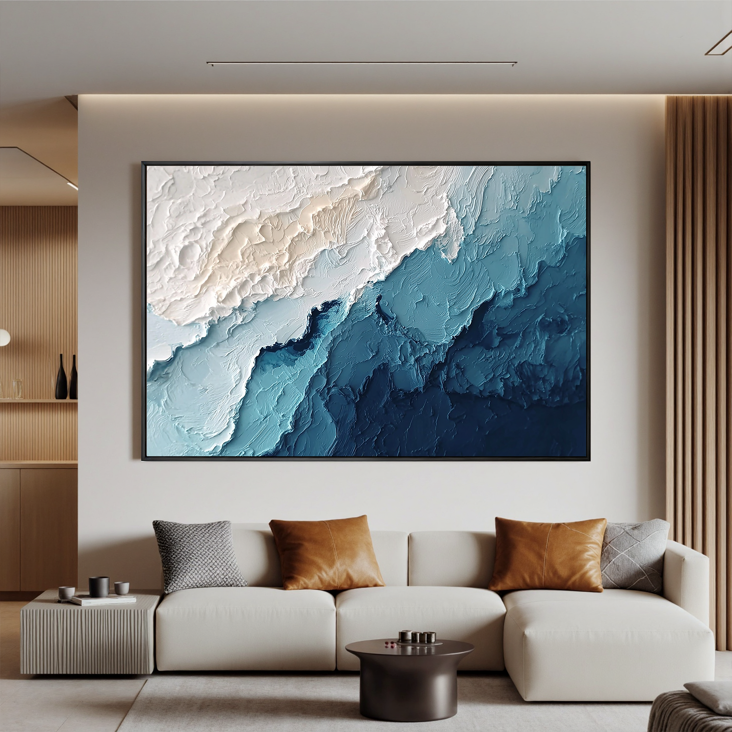 Plaster Art Texture Painting #OA 0101