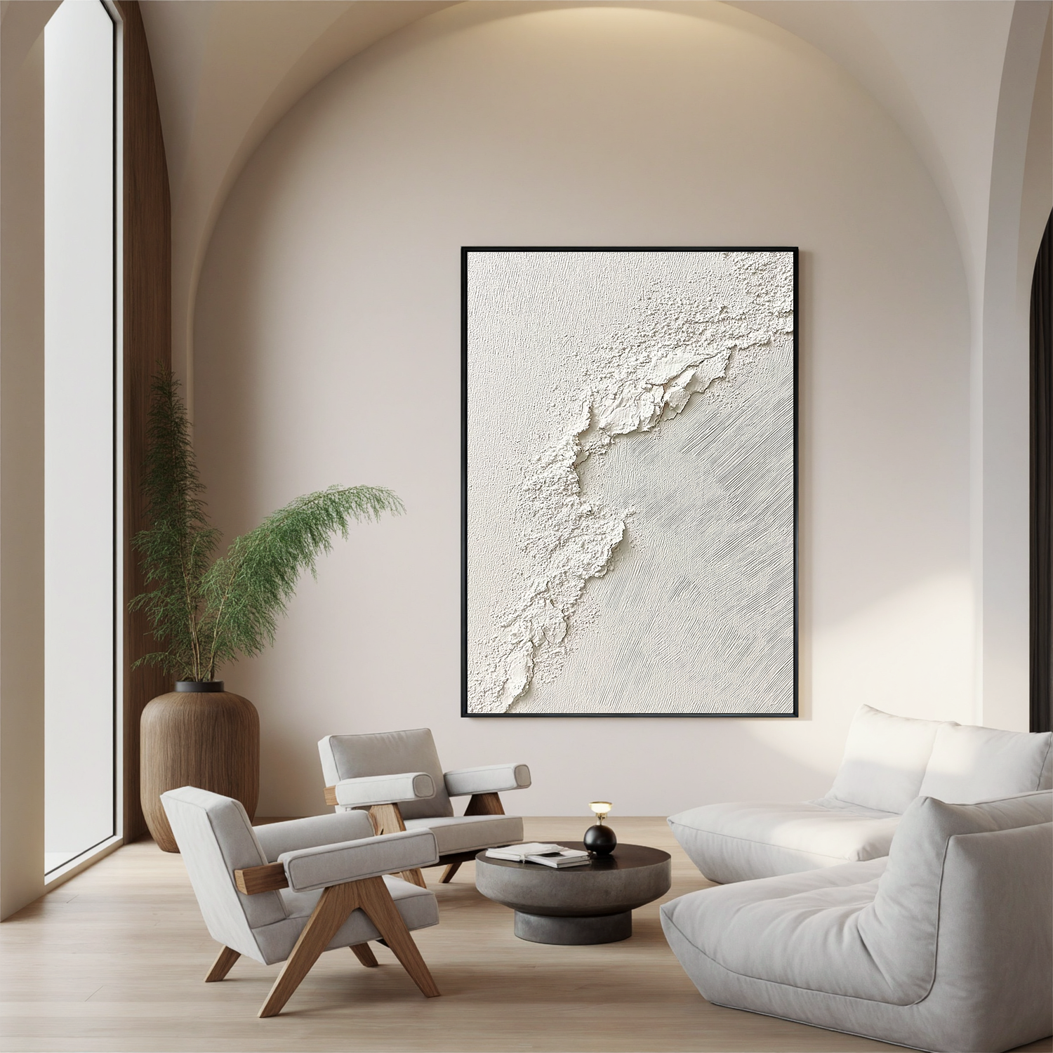 Plaster Art Texture Painting #OA 0141
