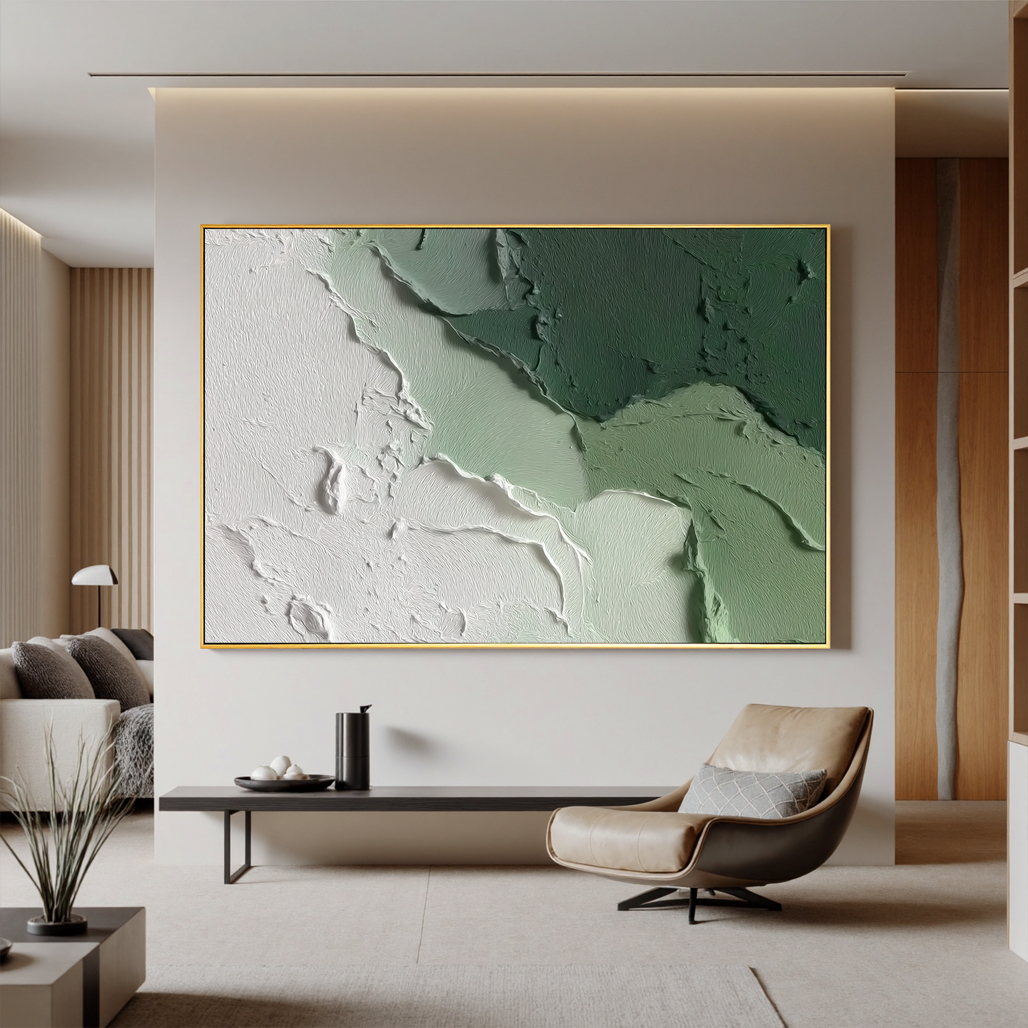 Plaster Art Texture Painting #OA 0224