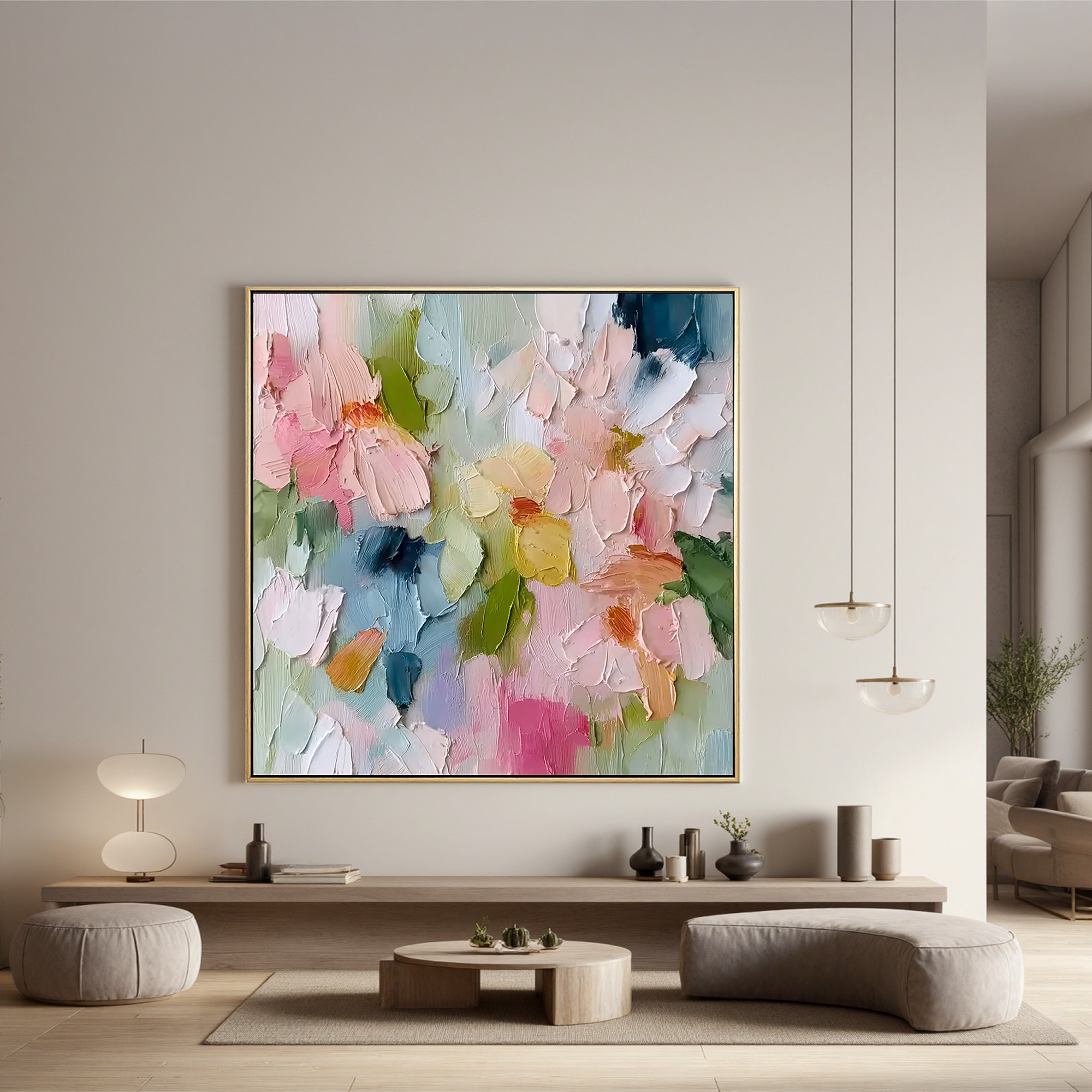 Plaster Art Texture Painting #OA 0060