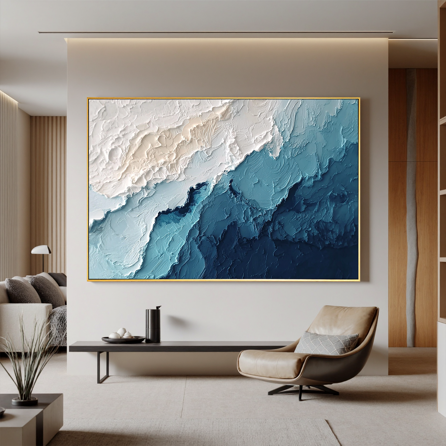 Plaster Art Texture Painting #OA 0101