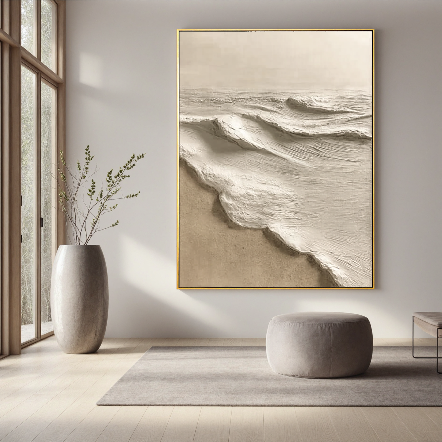 Plaster Art Texture Painting #OA 0108