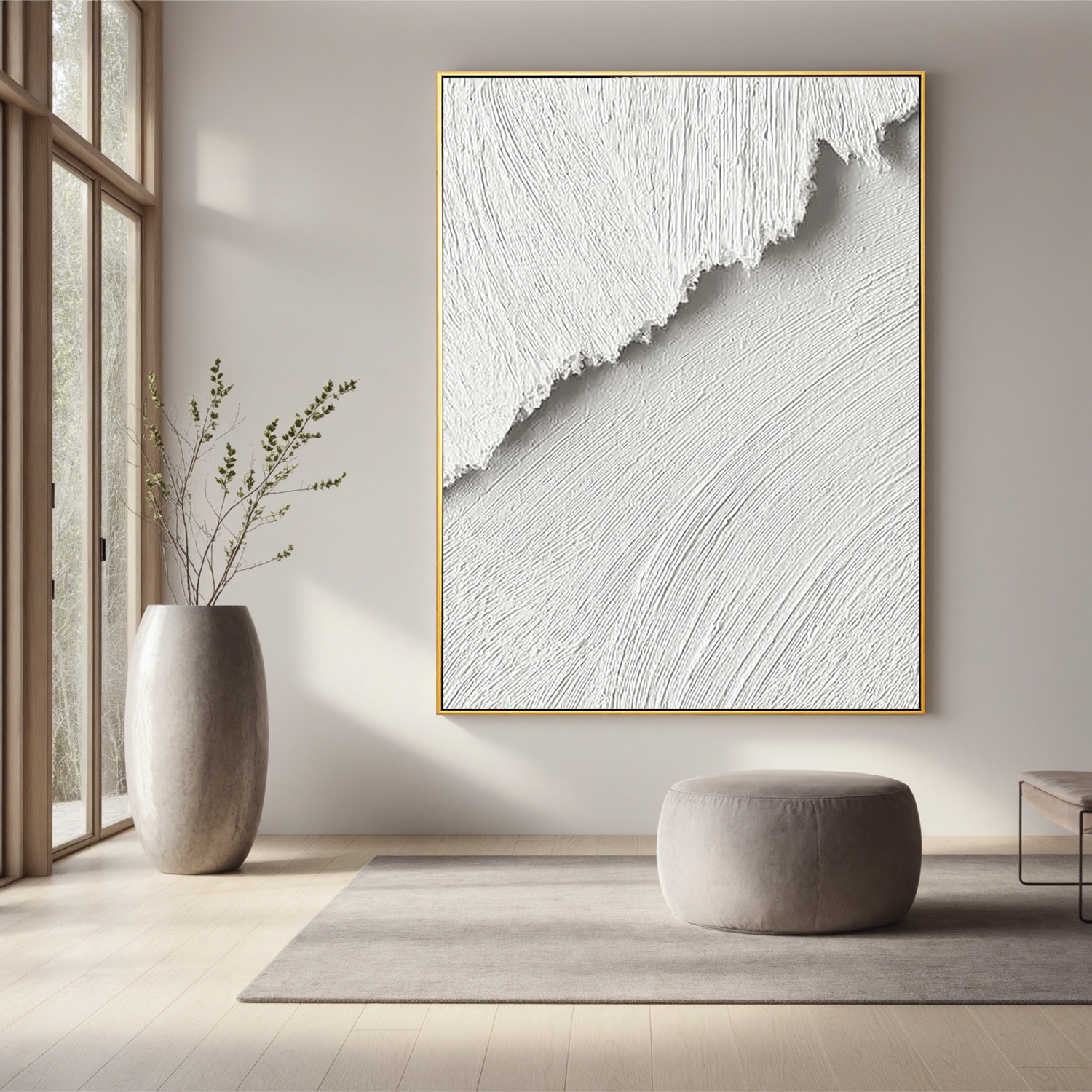 Plaster Art Texture Painting #OA 0109