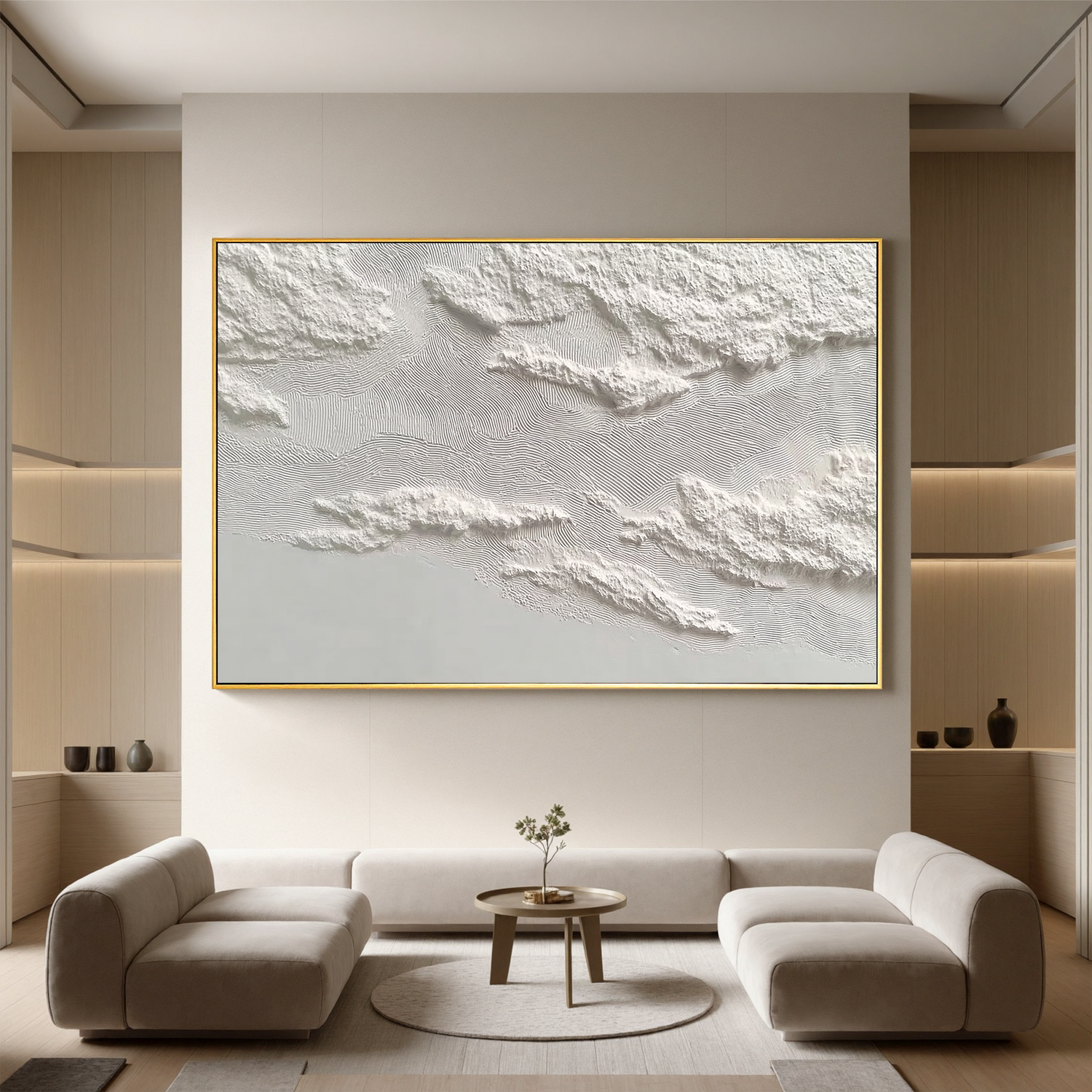 Plaster Art Texture Painting #OA 0023