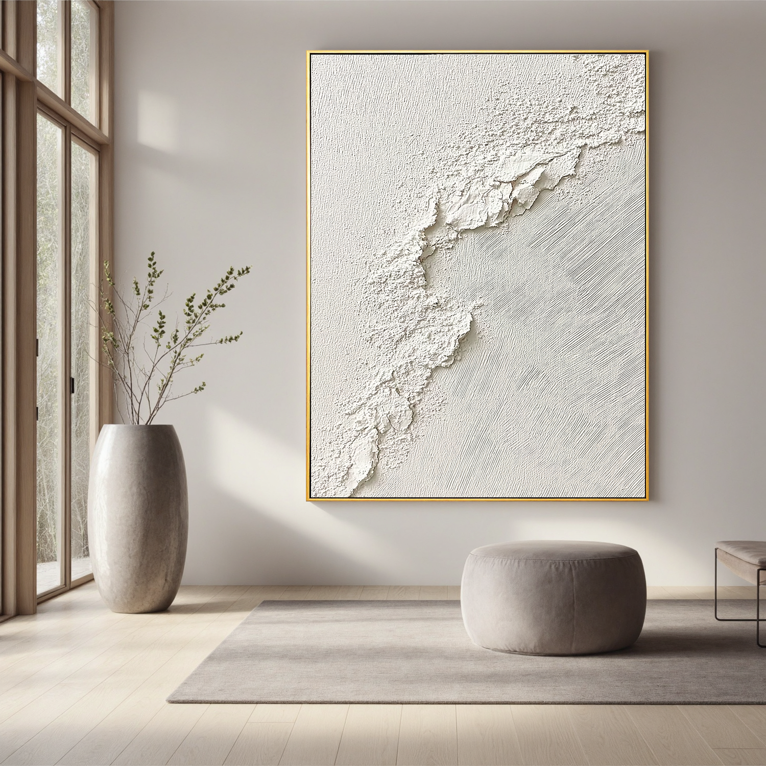 Plaster Art Texture Painting #OA 0141