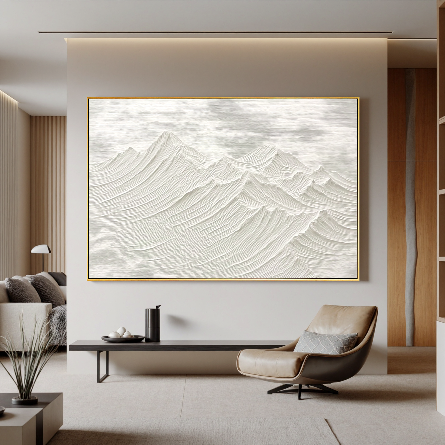 Plaster Art Texture Painting #OA 0159