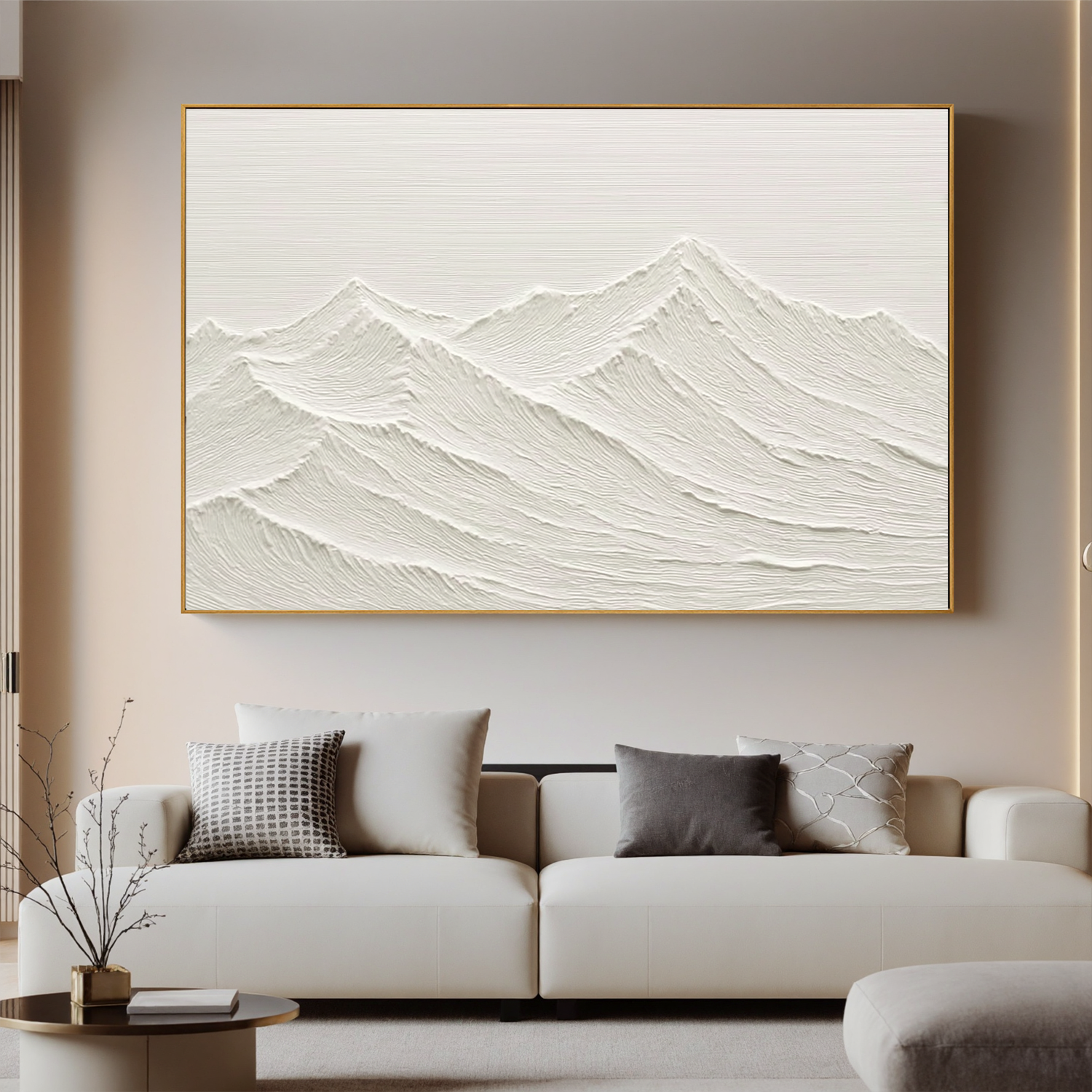 Plaster Art Texture Painting #OA 0102