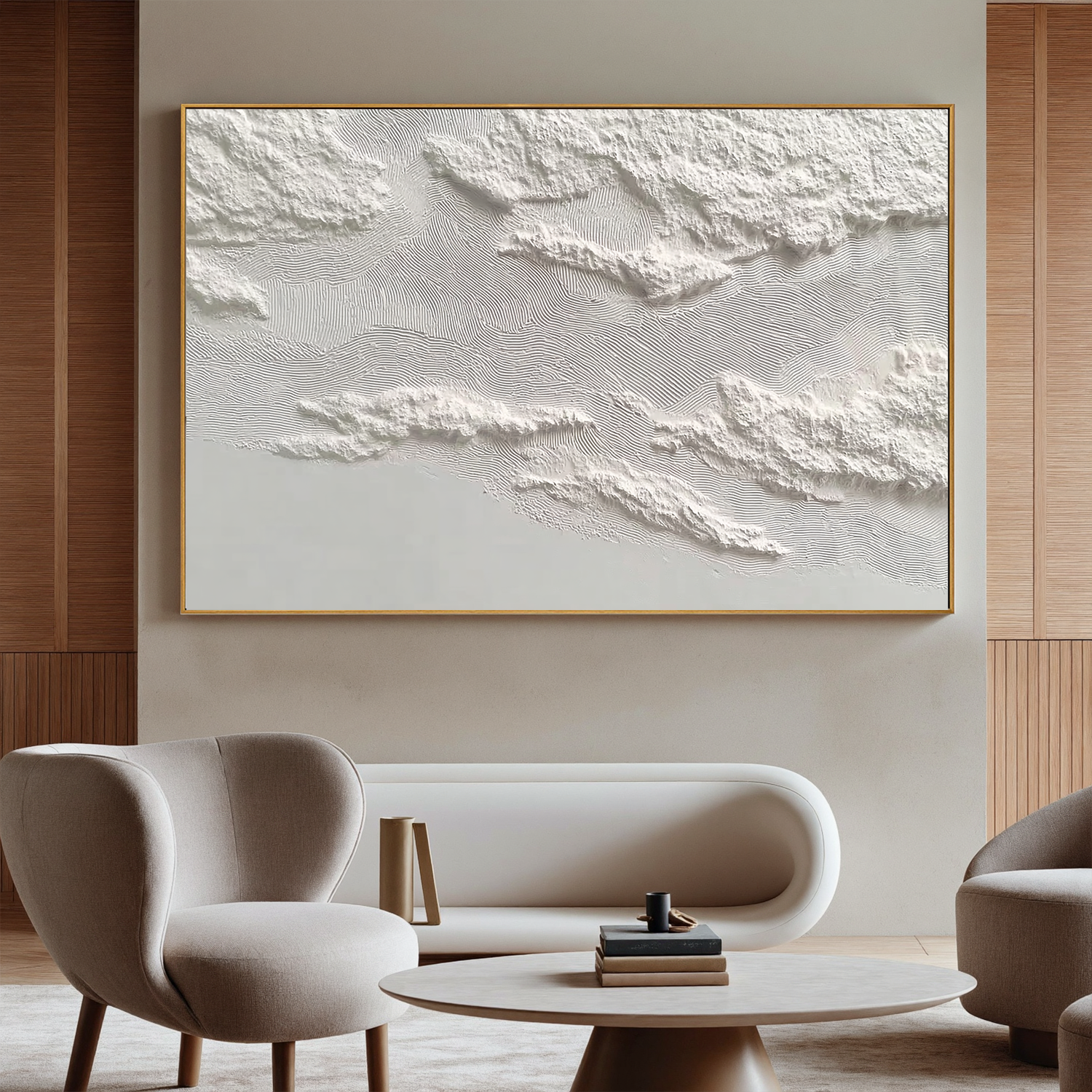 Plaster Art Texture Painting #OA 0023