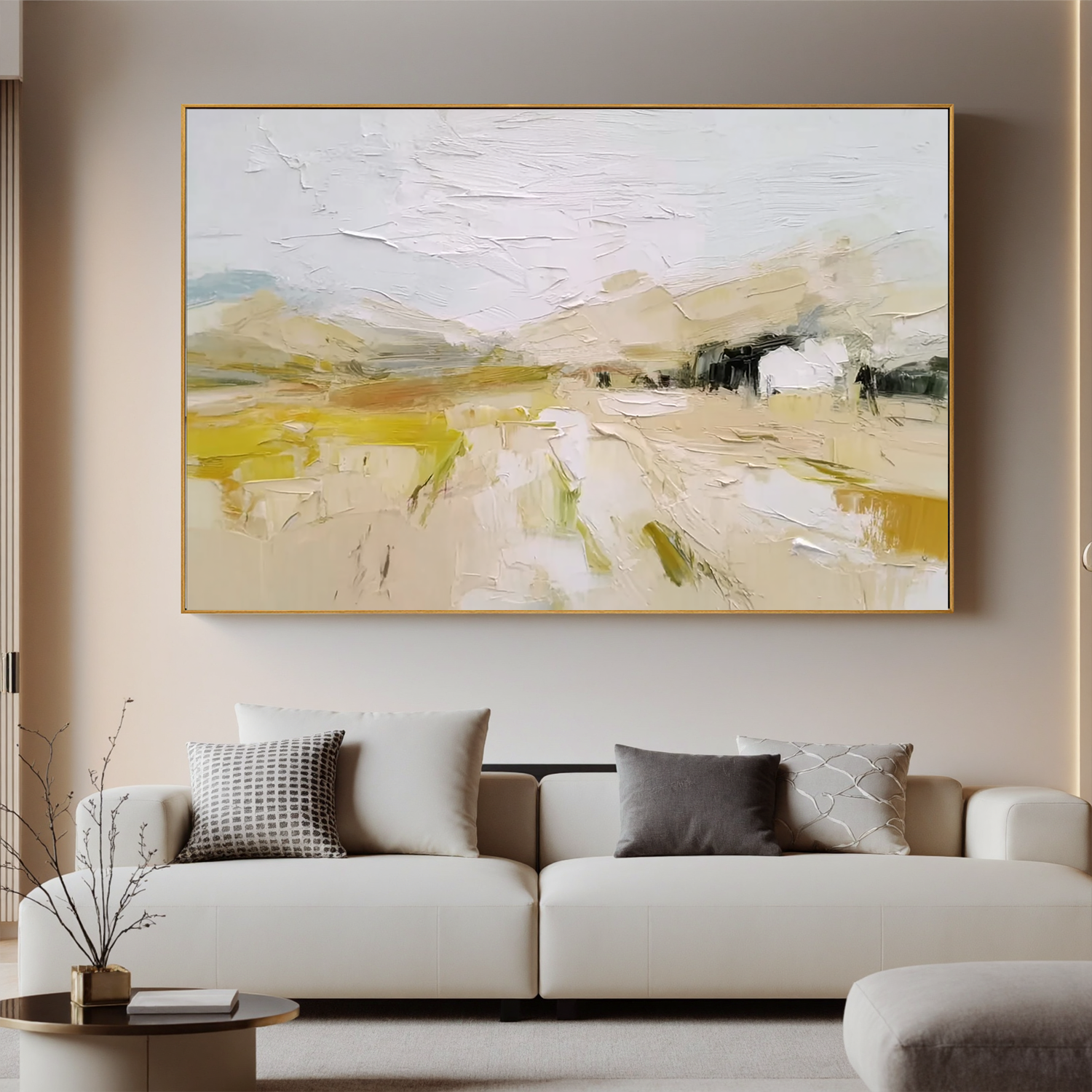 Plaster Art Texture Painting #OA 0459