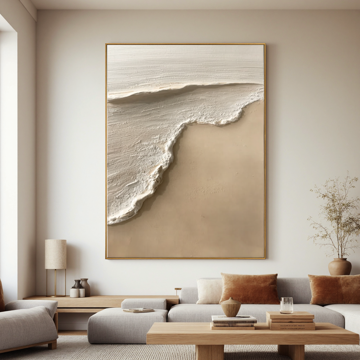 Plaster Art Texture Painting #OA 0139