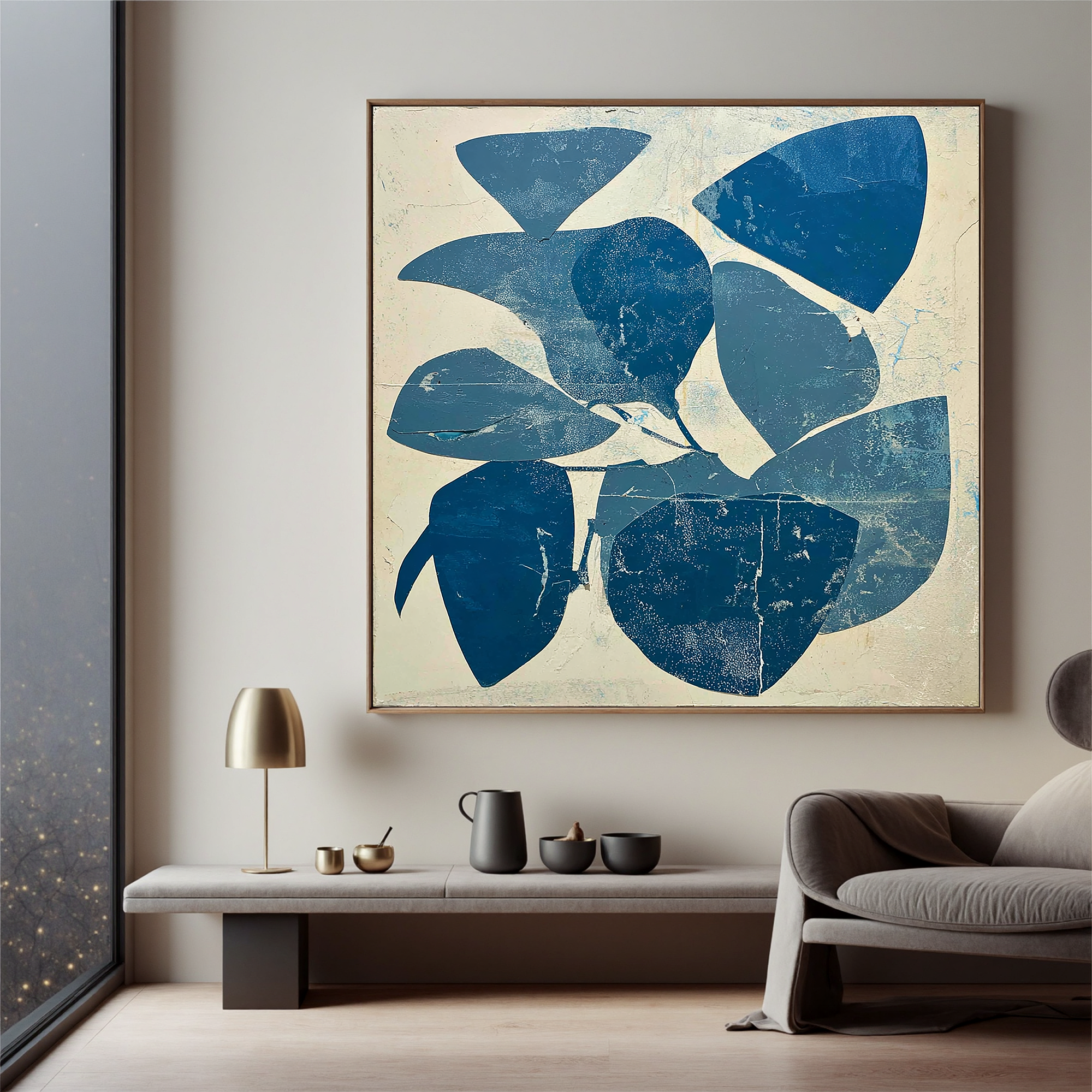 Plaster Art Texture Painting #OA 0100