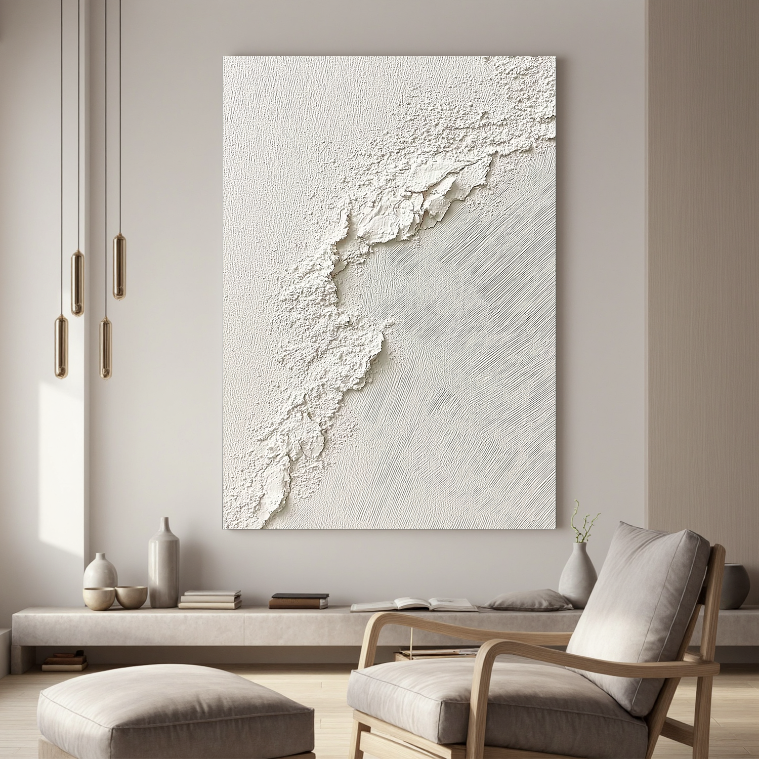 Plaster Art Texture Painting #OA 0141