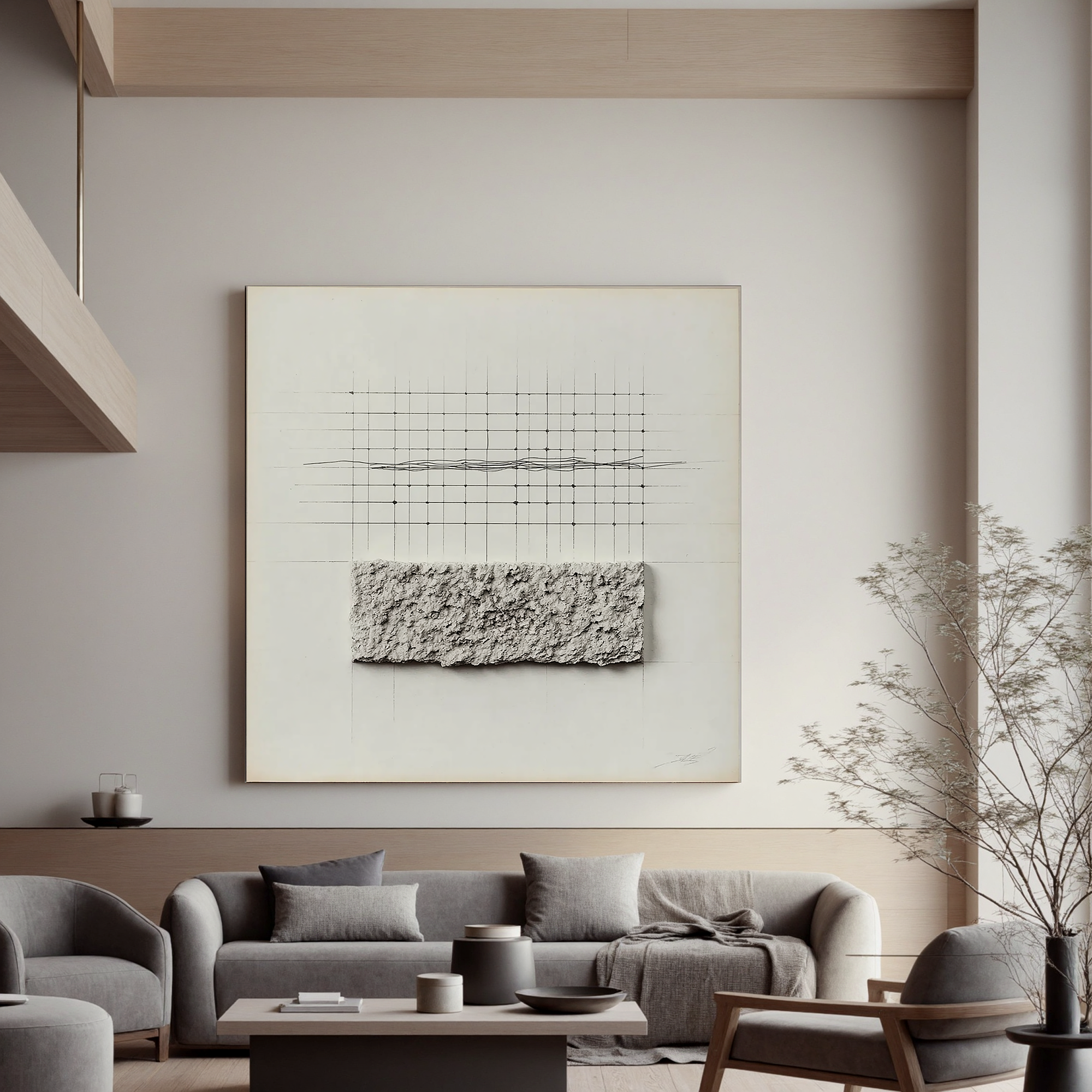 Wabi Sabi Art#OA 0403