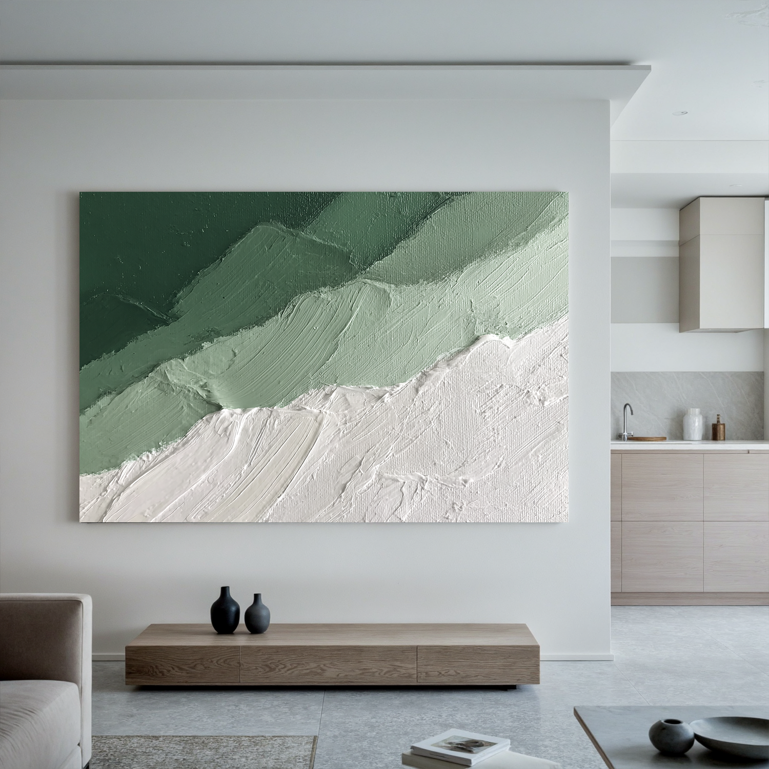 Plaster Art Texture Painting #OA 0050