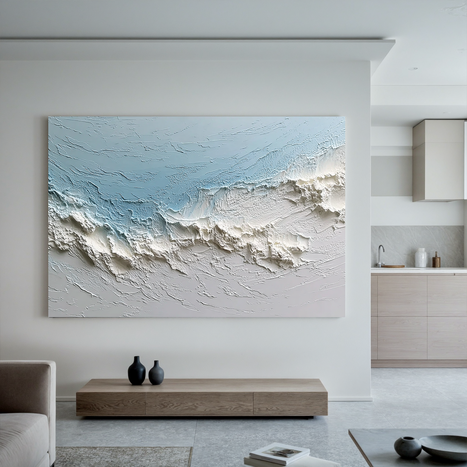 Plaster Art Texture Painting #OA 0438