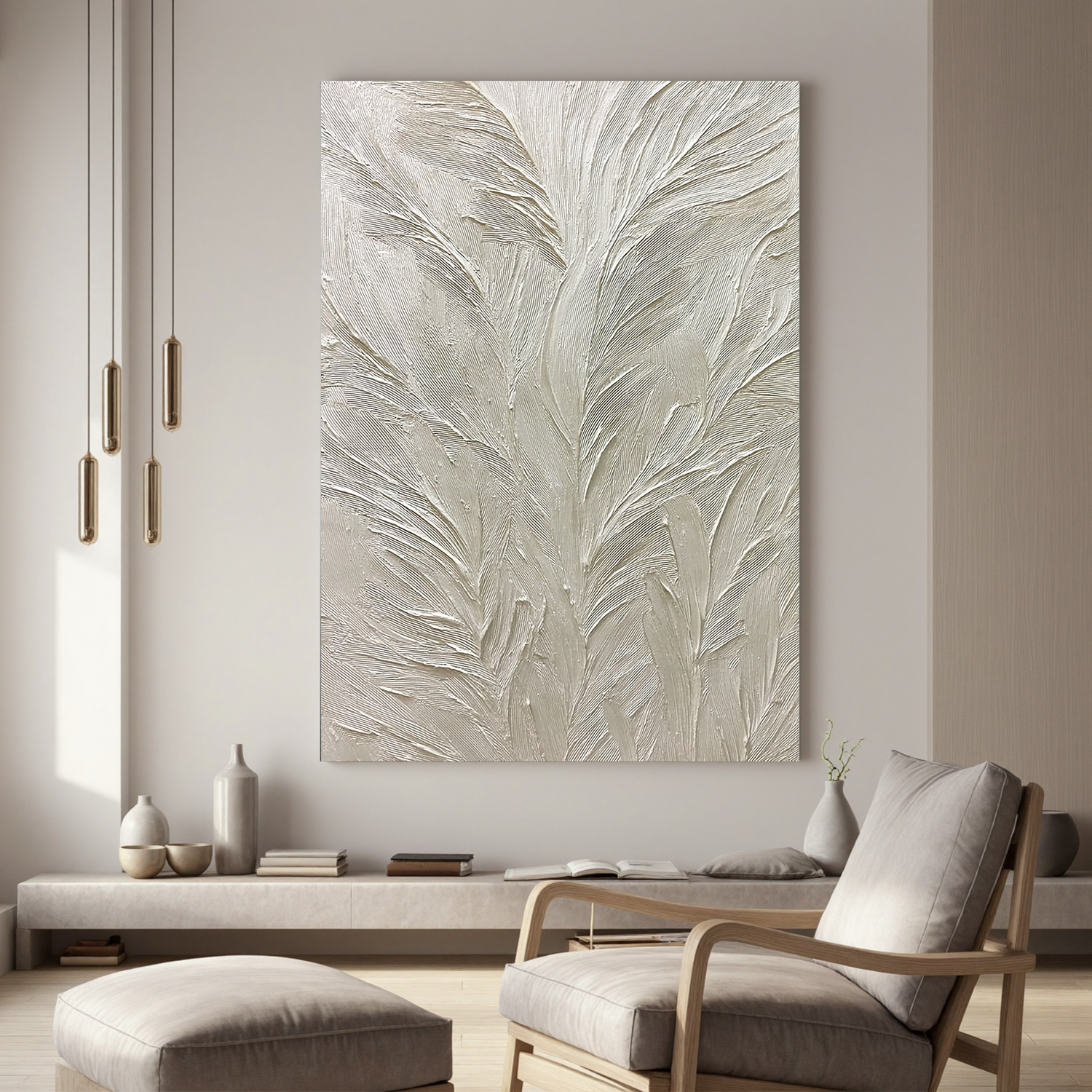 Plaster Art Texture Painting #OA 0073