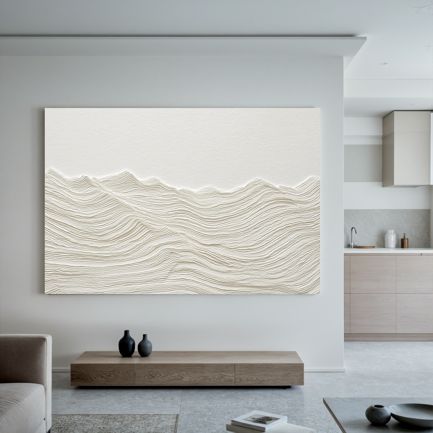 Plaster Art Texture Painting #OA 0012