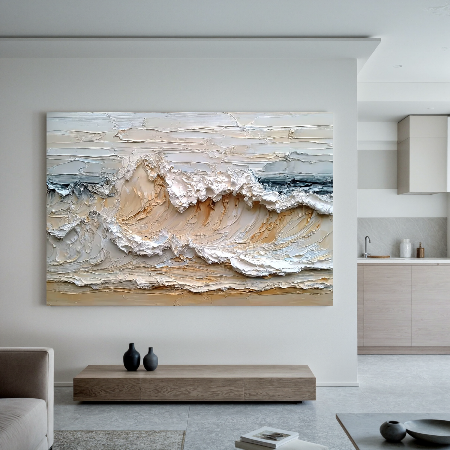 Plaster Art Texture Painting #OA 0251