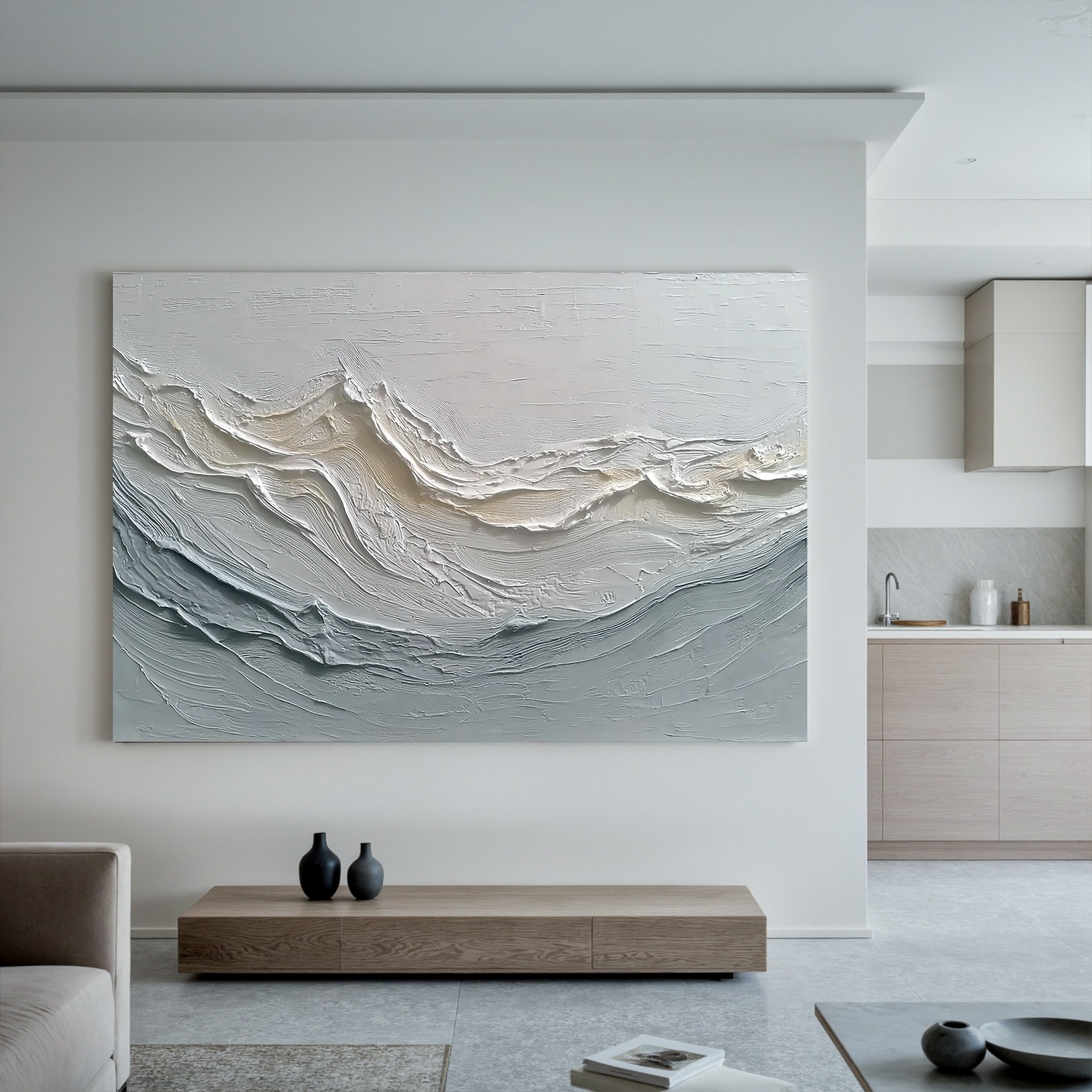 Plaster Art Texture Painting #OA 0399