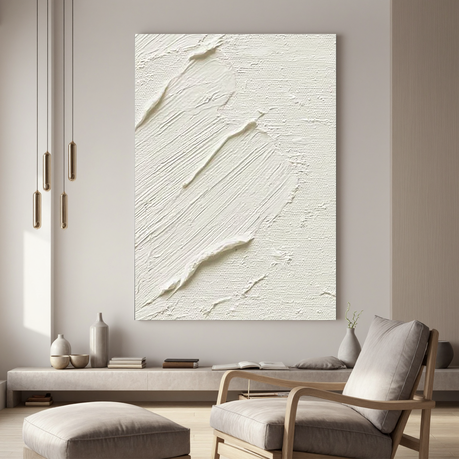 Plaster Art Texture Painting #OA 0142