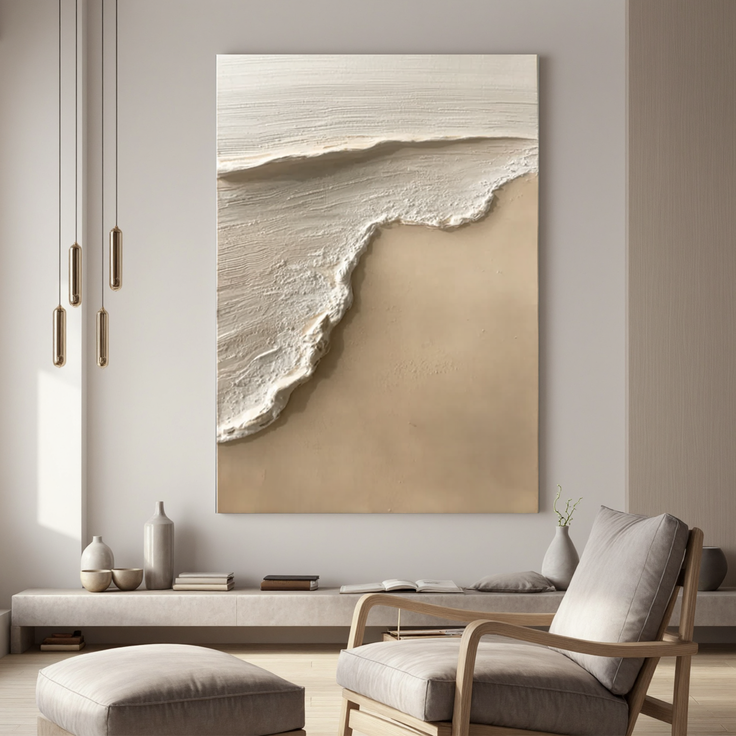 Plaster Art Texture Painting #OA 0139