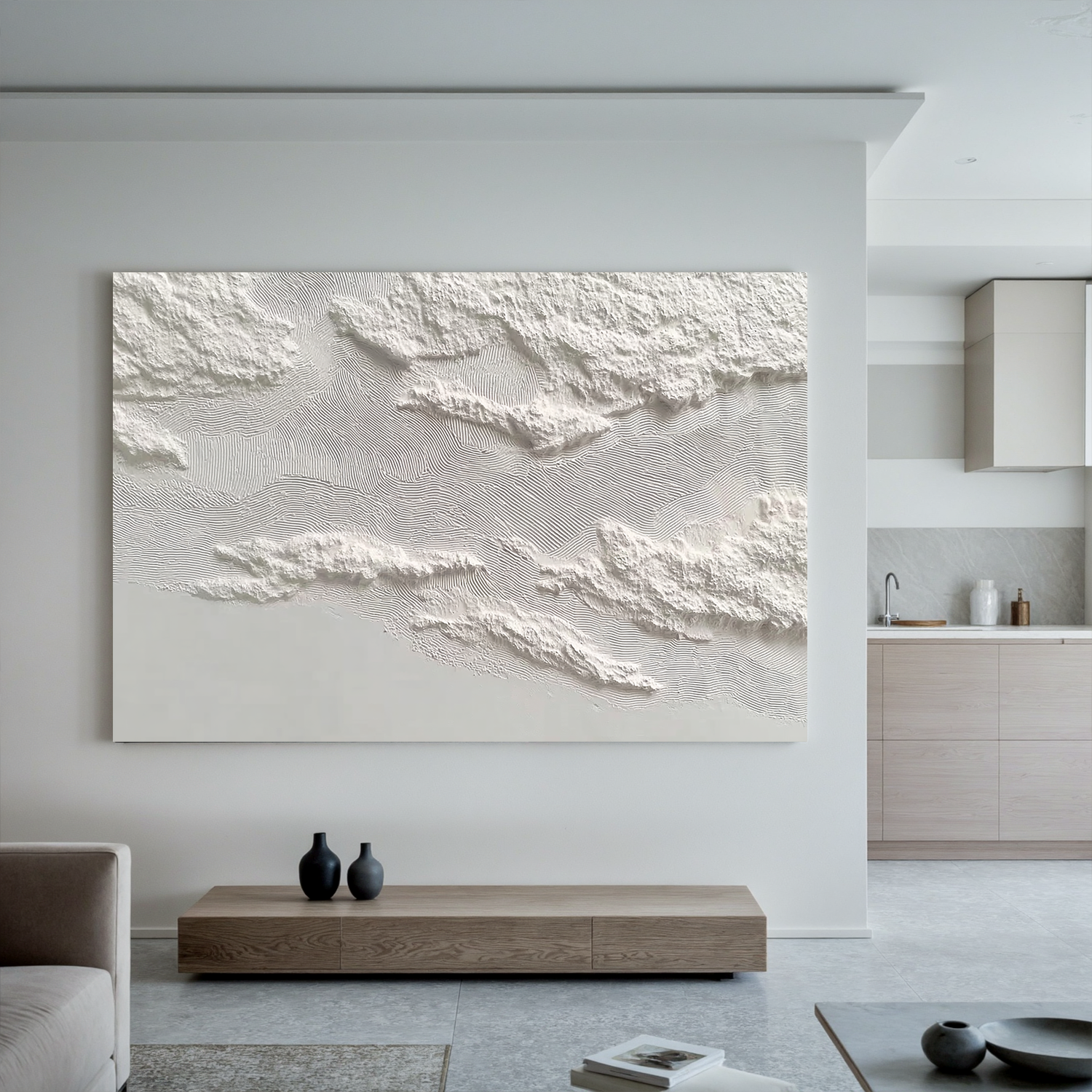 Plaster Art Texture Painting #OA 0023