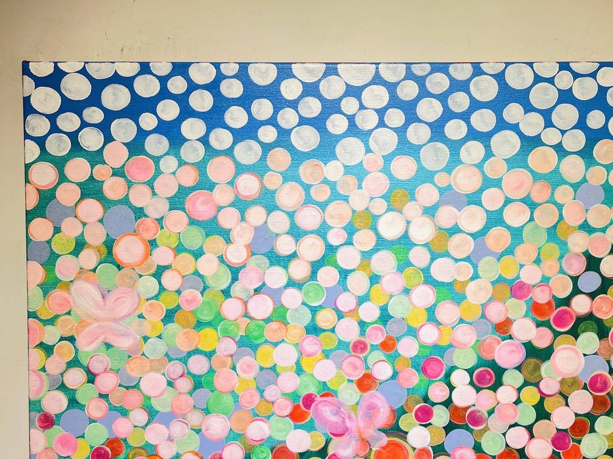 Sunny(19''x 23''/ 50 x 60 CM/Frameless Stretched)