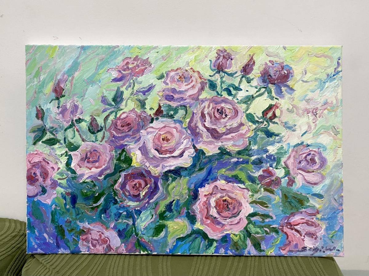 Your Rose(32''x 60''/ 80 x 120 CM/Stretched + Wooden Frame)