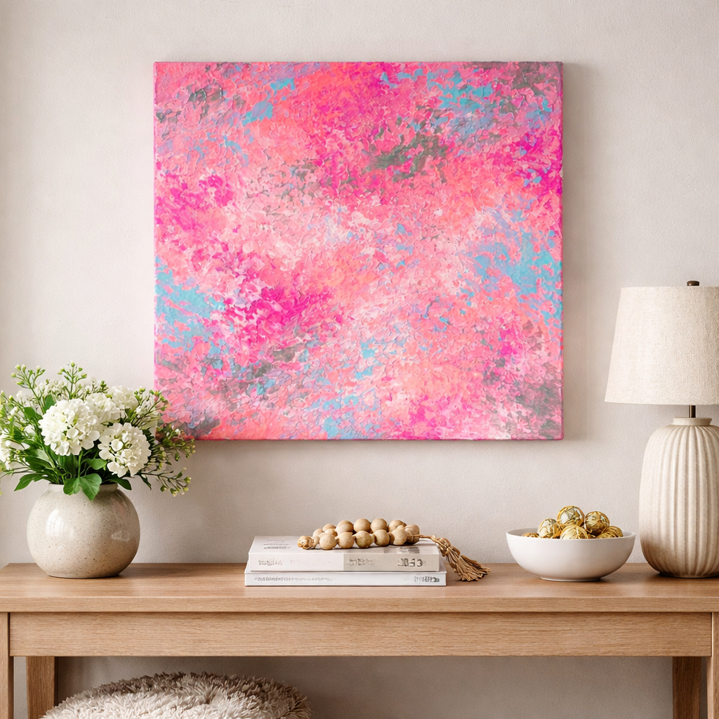 Transient Life(16''x 16''/ 40 x 40 CM/Frameless Stretch)