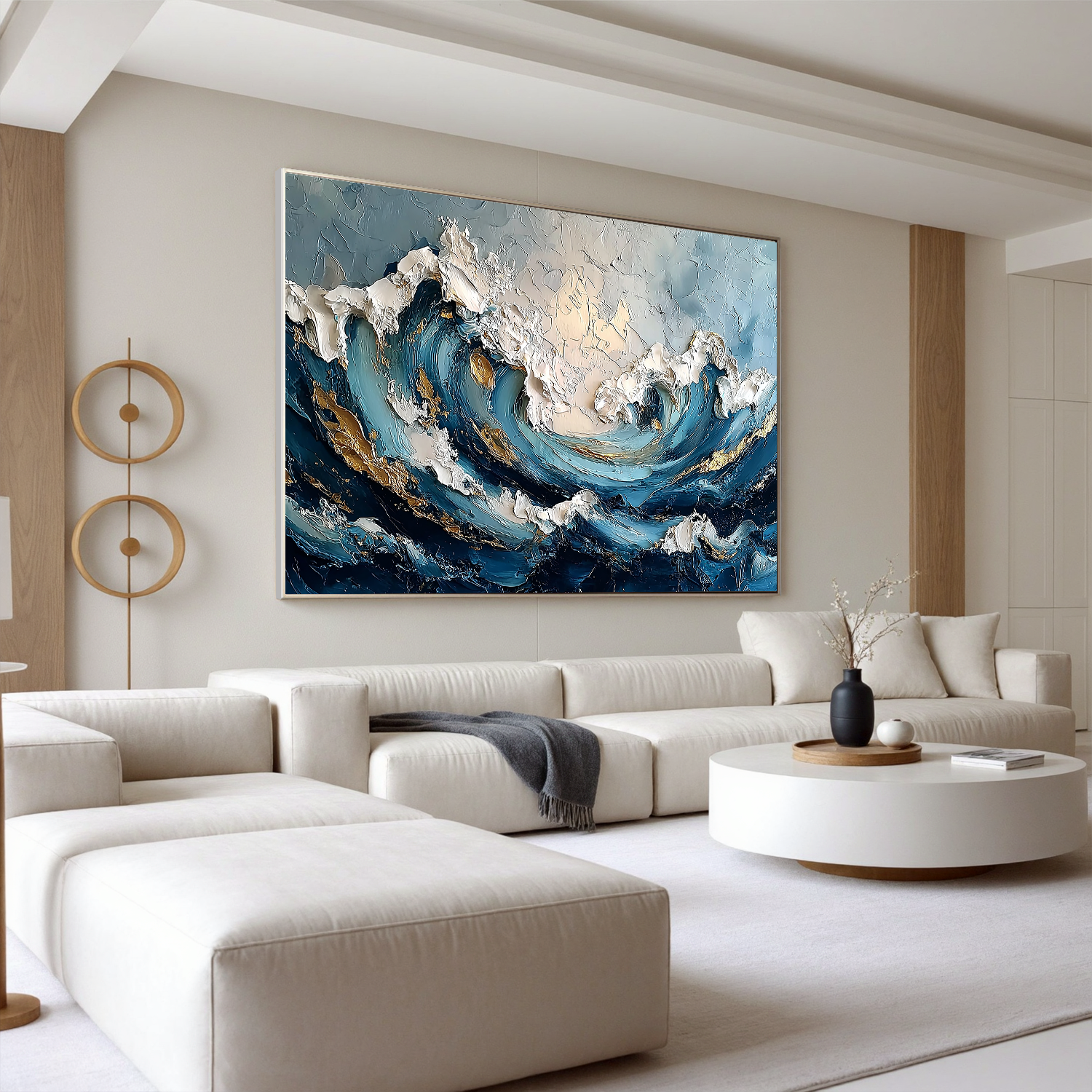 Plaster Art Texture Painting #OA 0062