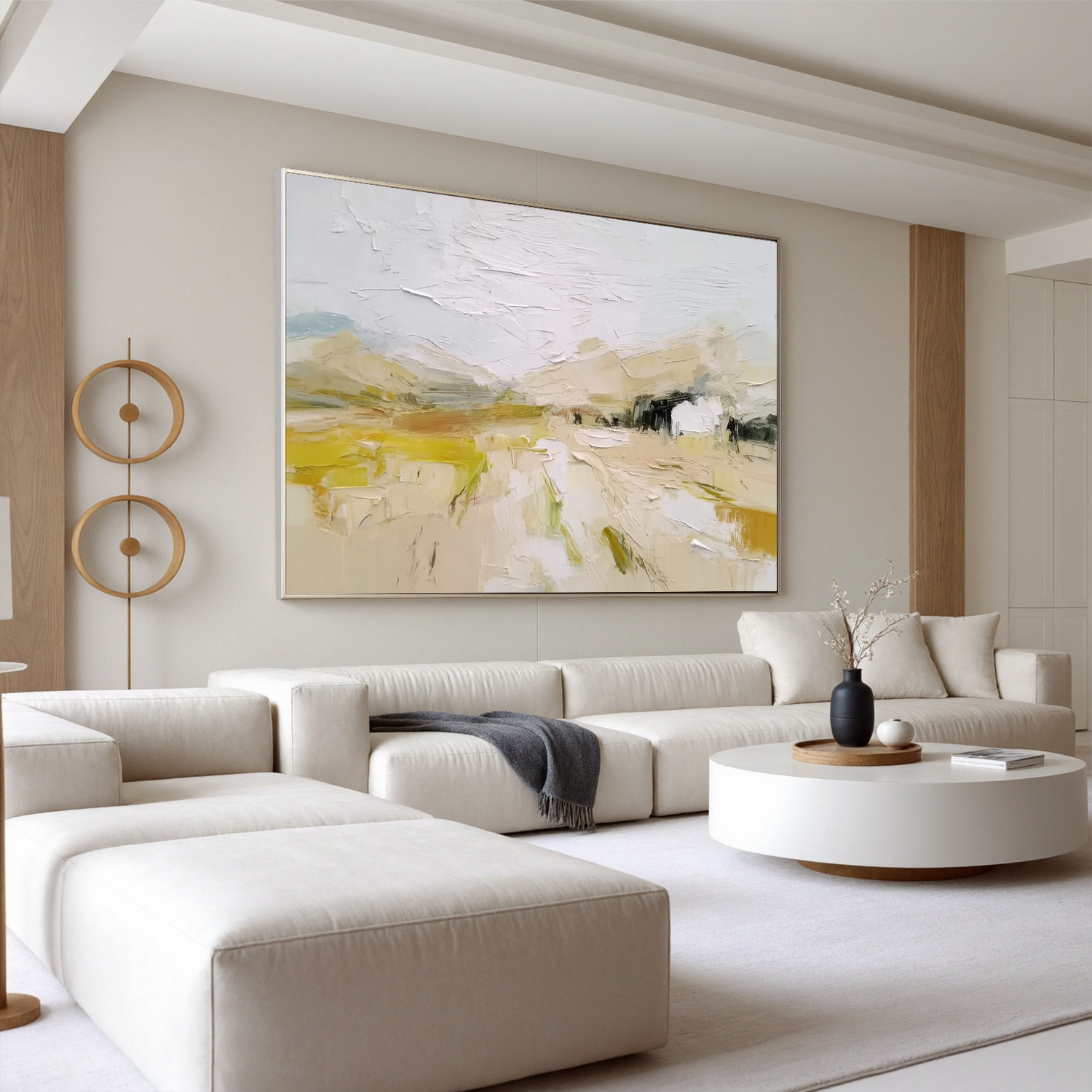 Plaster Art Texture Painting #OA 0459