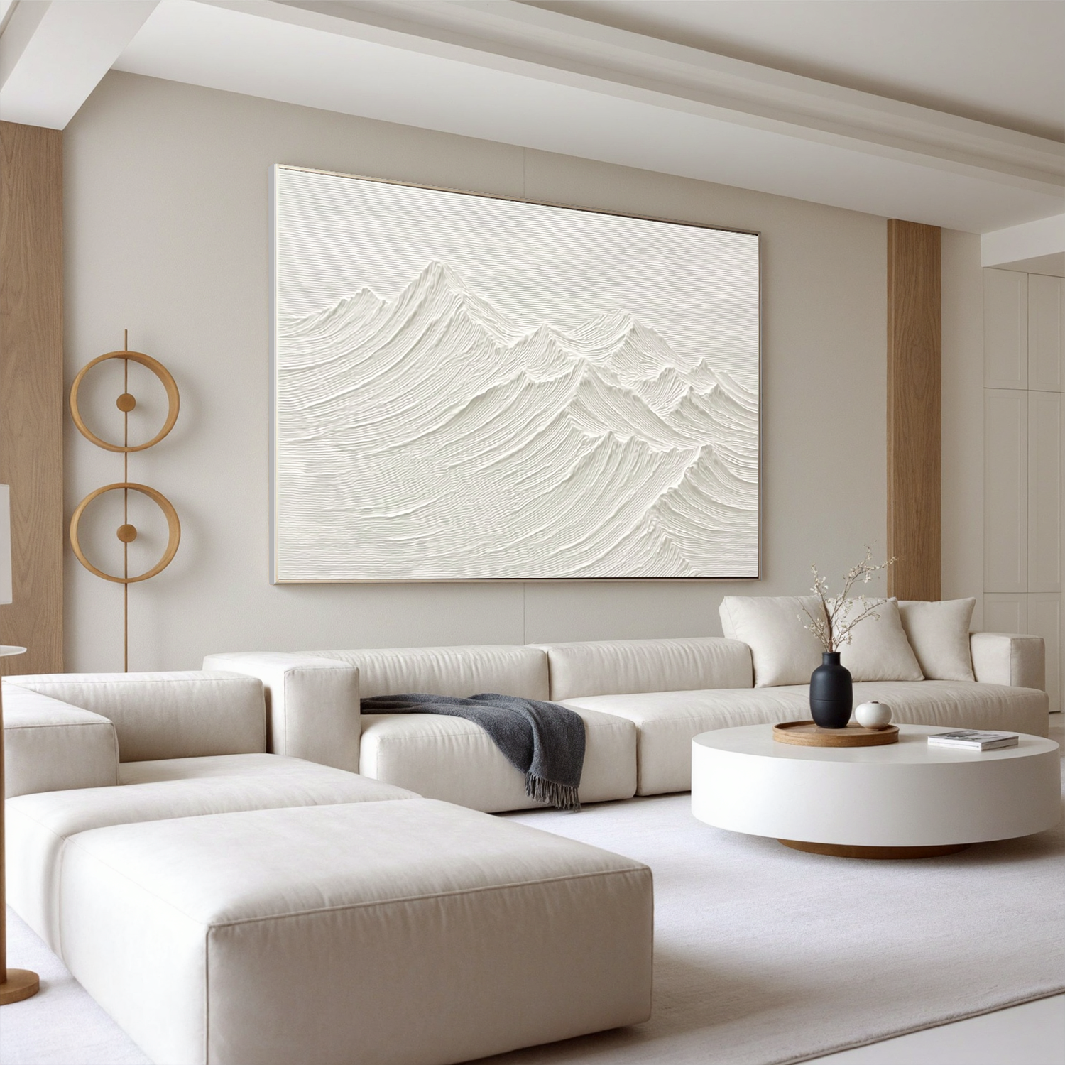 Plaster Art Texture Painting #OA 0159