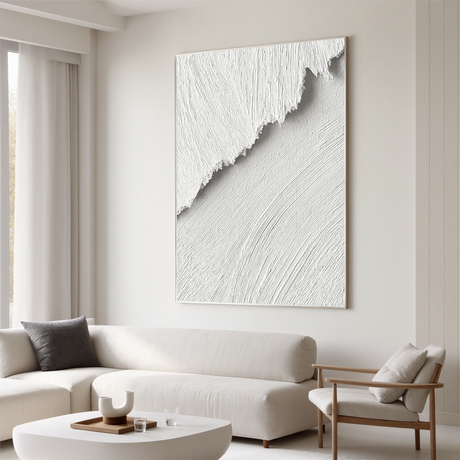 Plaster Art Texture Painting #OA 0109