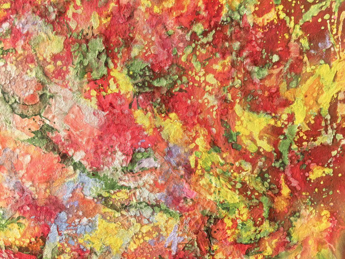 Colors Beyond Definition（60''x 78''/ 150 x 200 CM/Frameless Stretch)