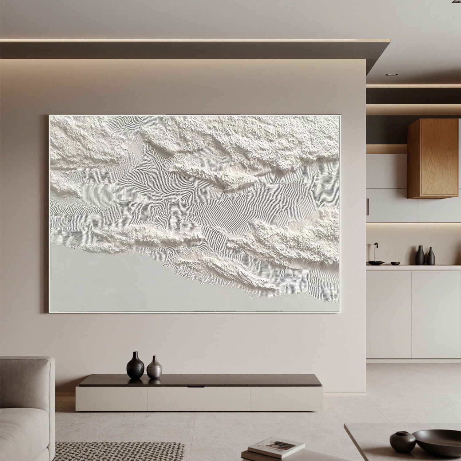 Plaster Art Texture Painting #OA 0023