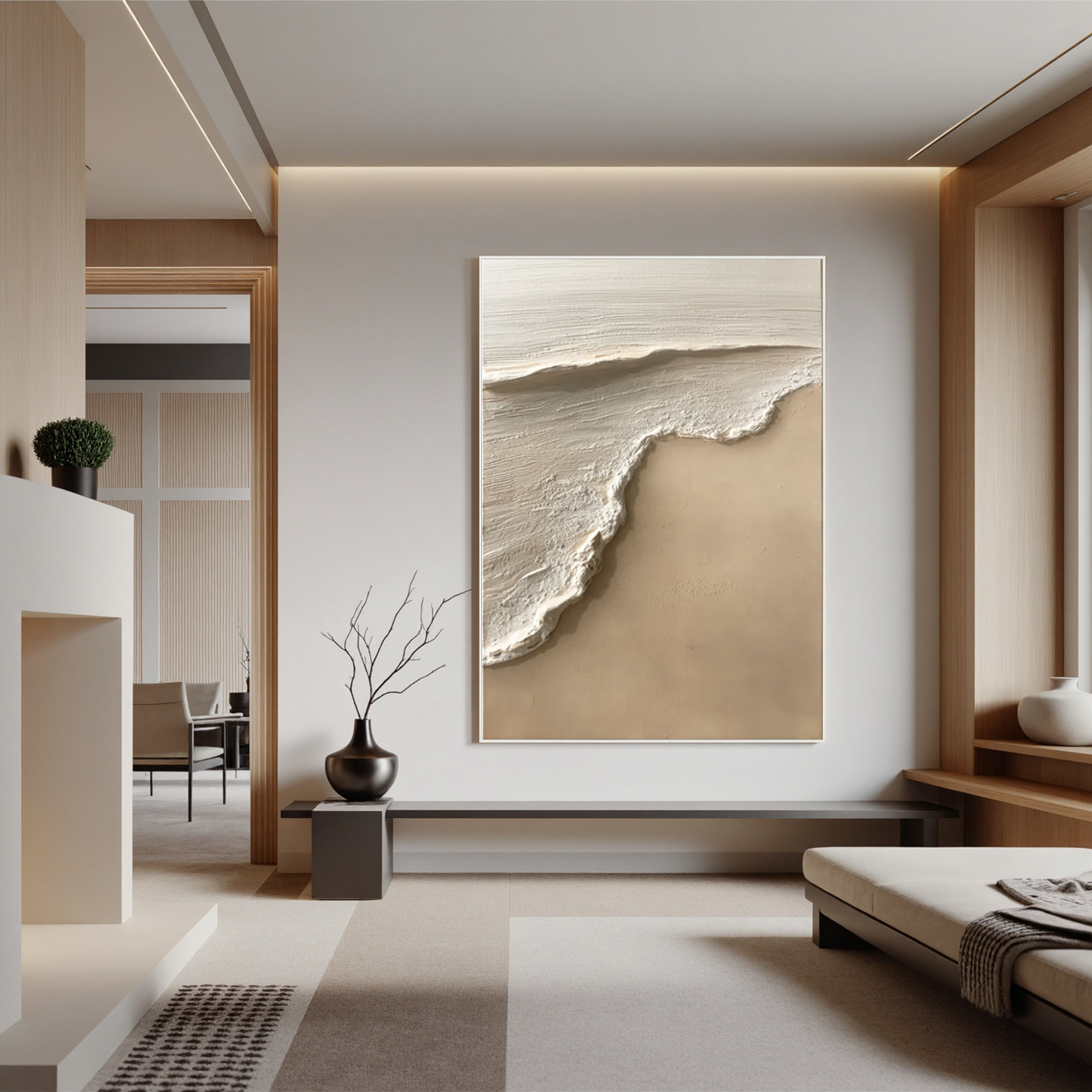 Plaster Art Texture Painting #OA 0139