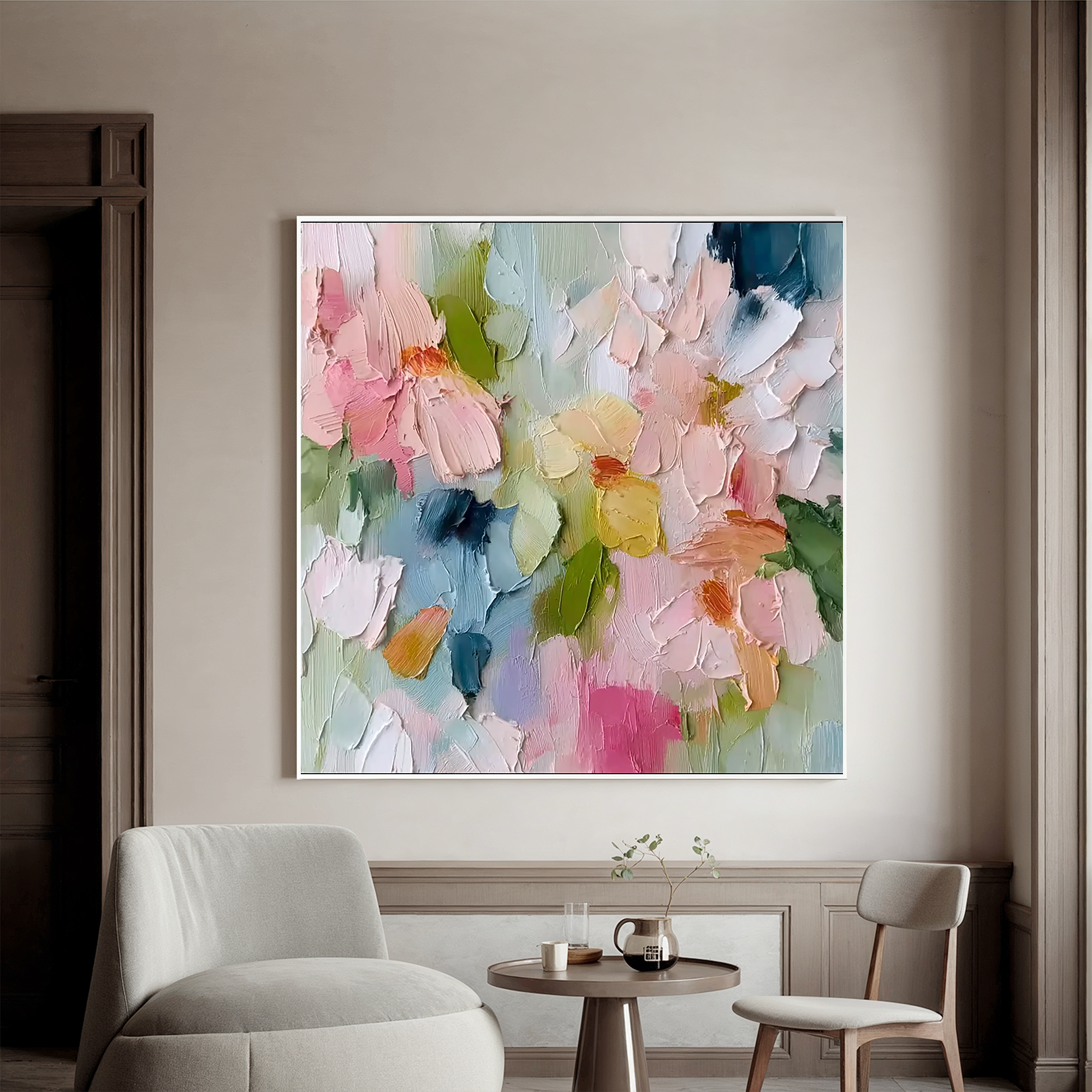 Plaster Art Texture Painting #OA 0060