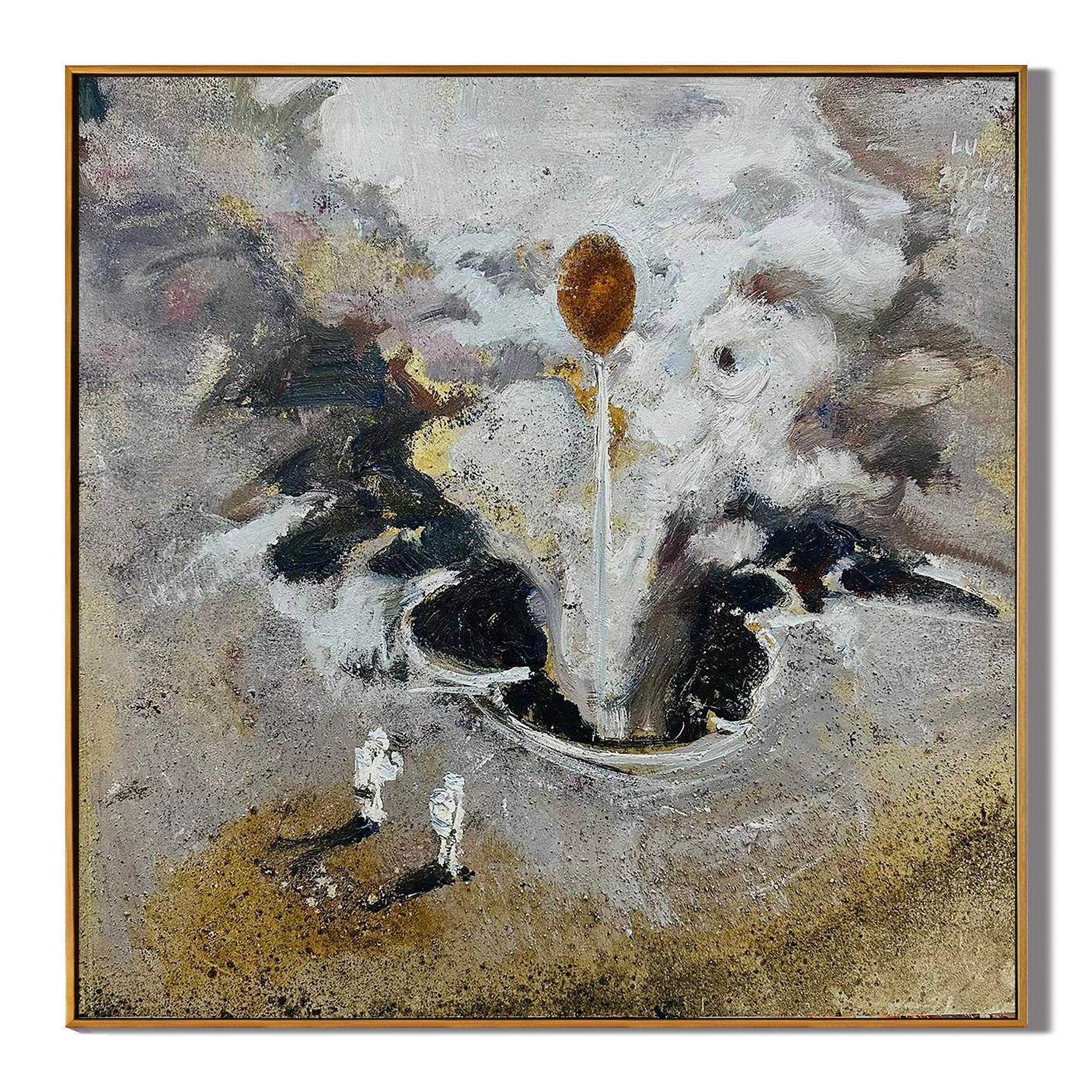The Source(40''x 40''/ 100 x 100 CM/Frameless Stretched)